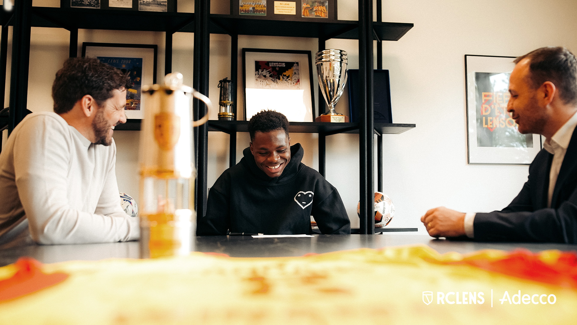 Mamadou Sangaré Benjamin Parrot Jean-Louis Leca RC Lens