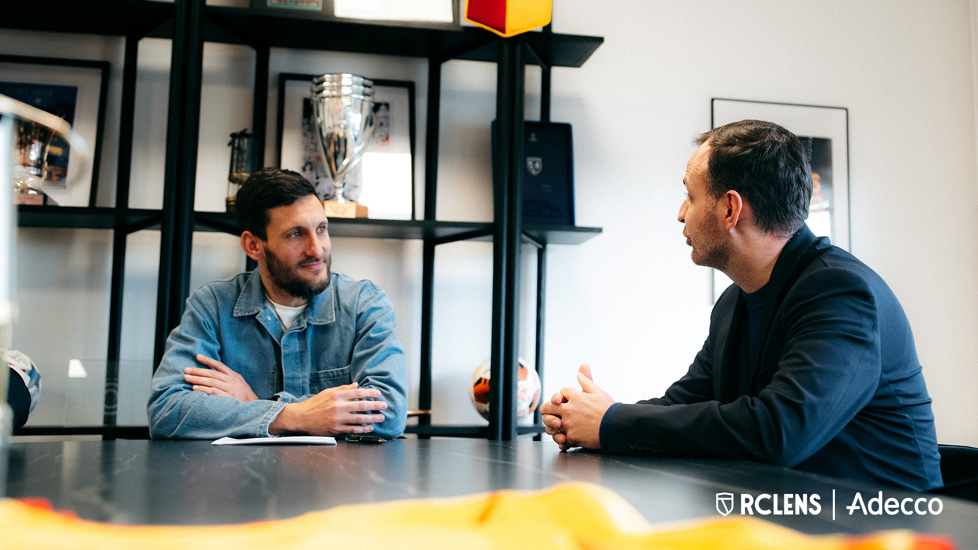 RC Lens : Mathieu Gorgelin, Benjamin Parrot RC Lens : Mathieu Gorgelin, Benjamin Parrot