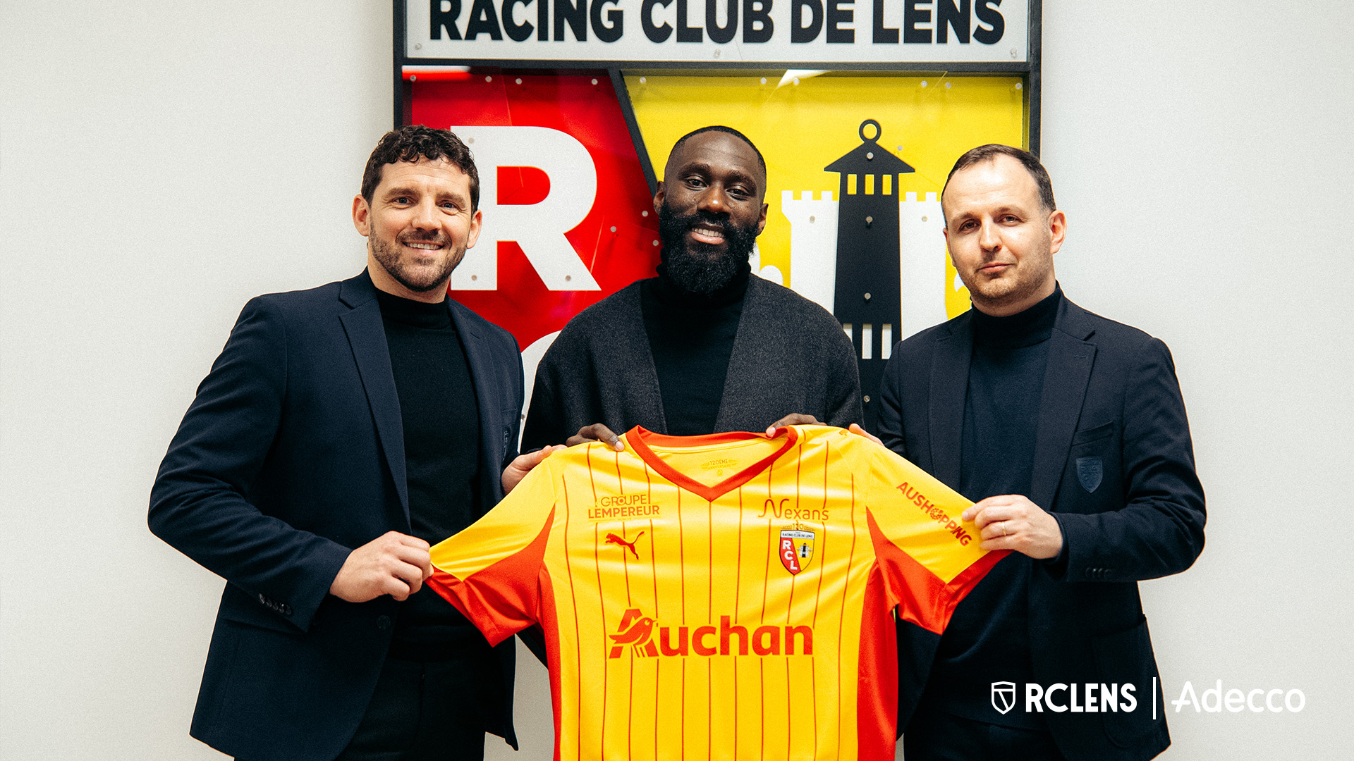 RC Lens : Arthur Masuaku, Jean-Louis Leca, Benjamin Parrot RC Lens : Arthur Masuaku, Jean-Louis Leca, Benjamin Parrot