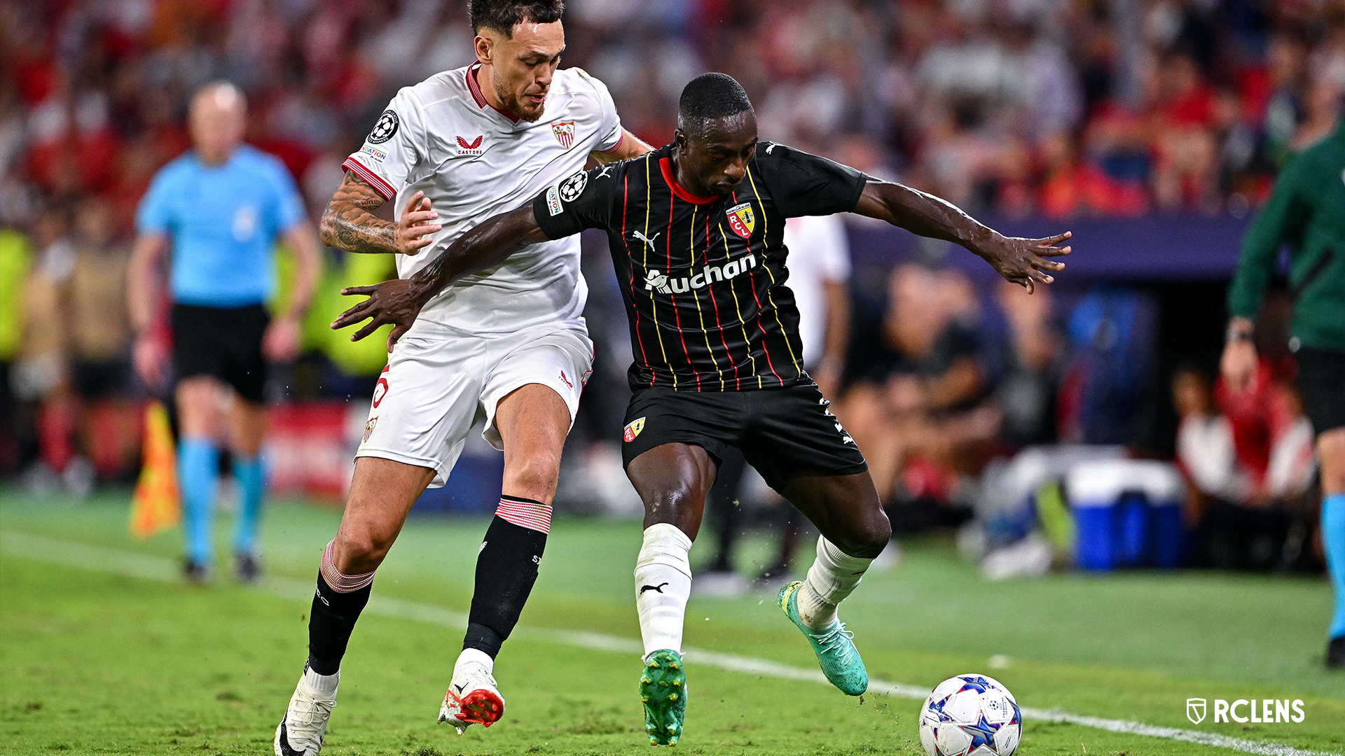 Séville FC-RC Lens (1-1) : Deiver Machado Séville FC-RC Lens (1-1) : Deiver Machado