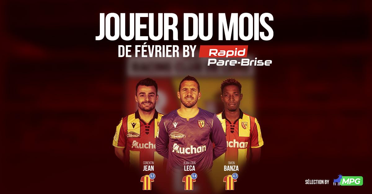 Joueur du mois de février rapid pare brise rclens Joueur du mois de février rapid pare brise rclens