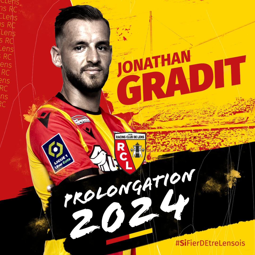 Prolongation pour Jonathan Gradit rclens Prolongation pour Jonathan Gradit rclens
