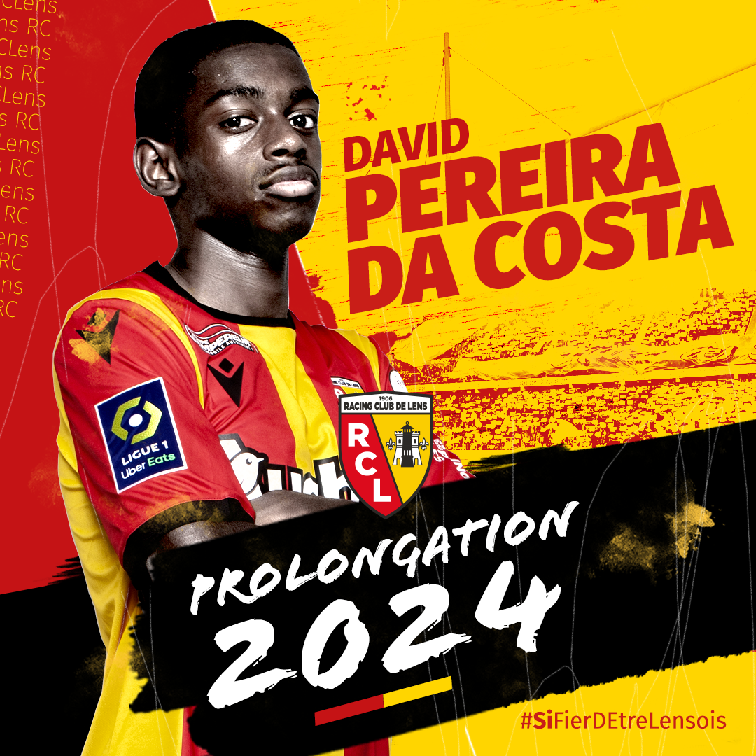 Prolongation de David Pereira Da Costa rclens