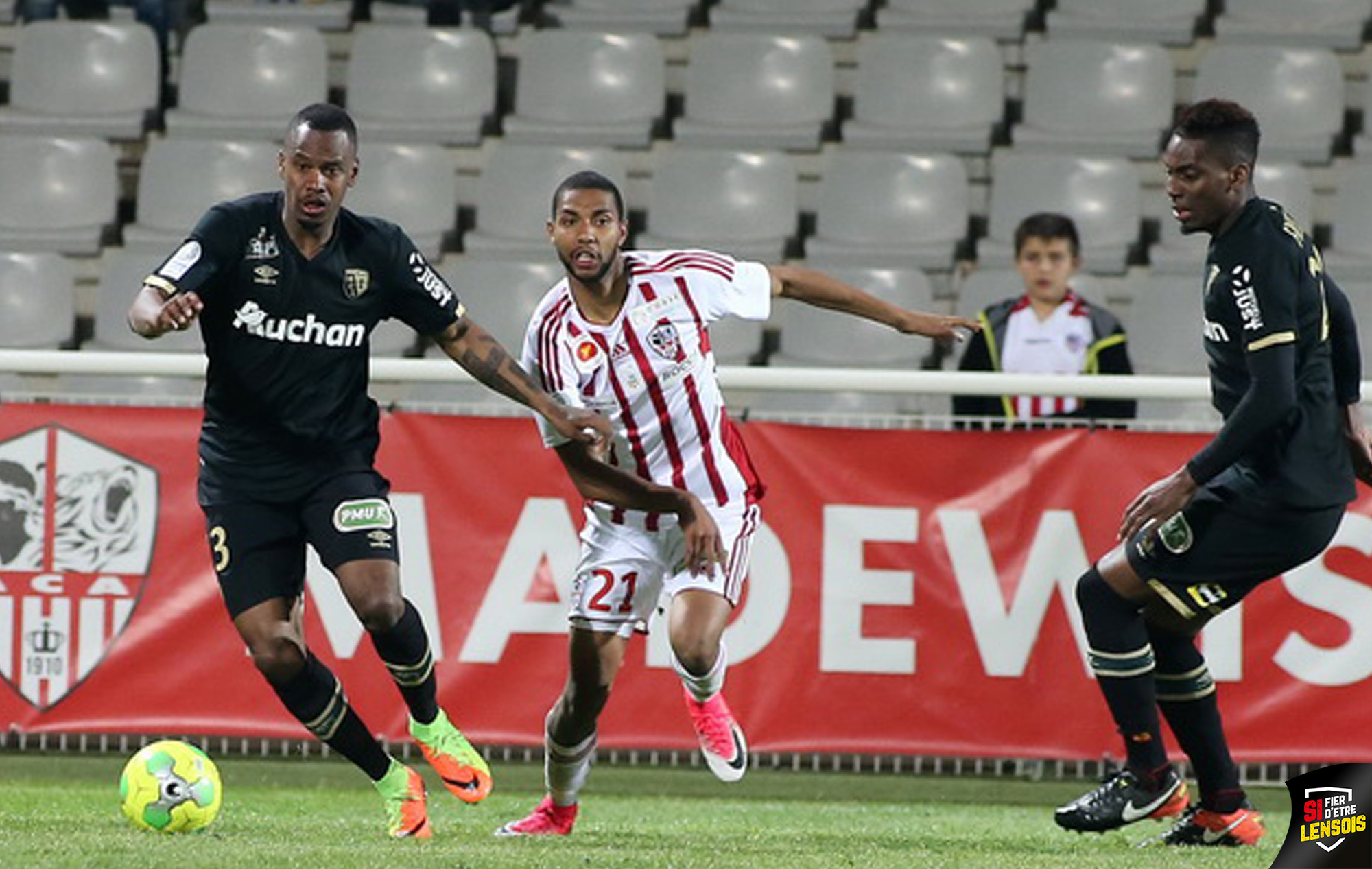 AC Ajaccio-RC Lens (3-6), le 10 avril 2017