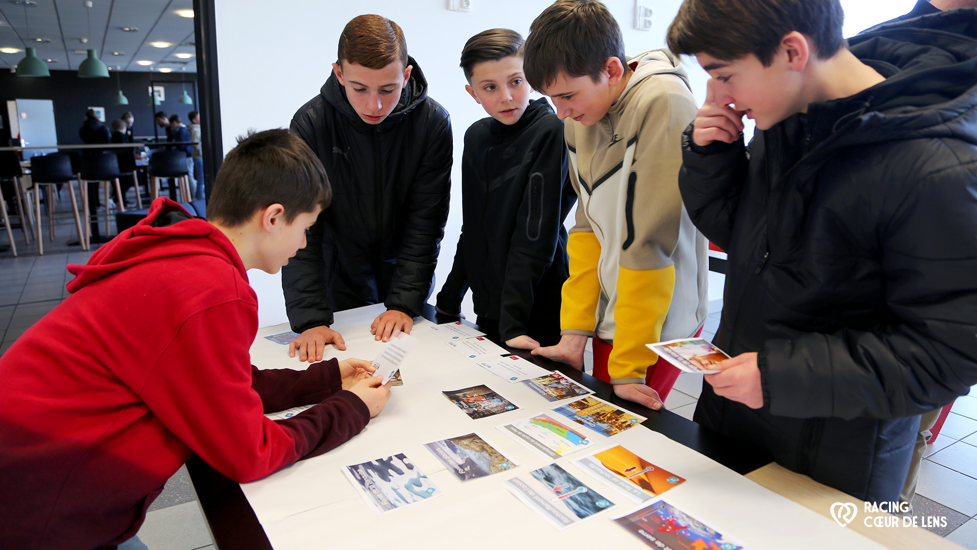 Fresque du climat Nexans Racing Cœur de Lens RC Lens Fresque du climat Nexans Racing Cœur de Lens RC Lens