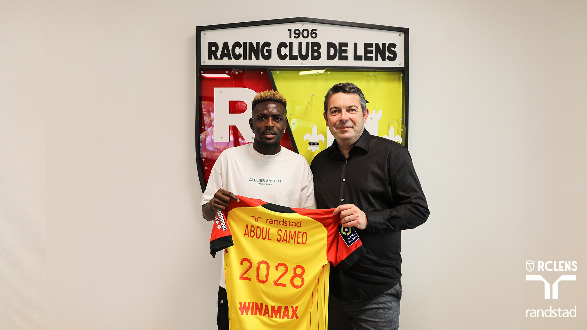 Salis Abdul Samed Prolongation contrat 2028 RC Lens Salis Abdul Samed Prolongation contrat 2028 RC Lens