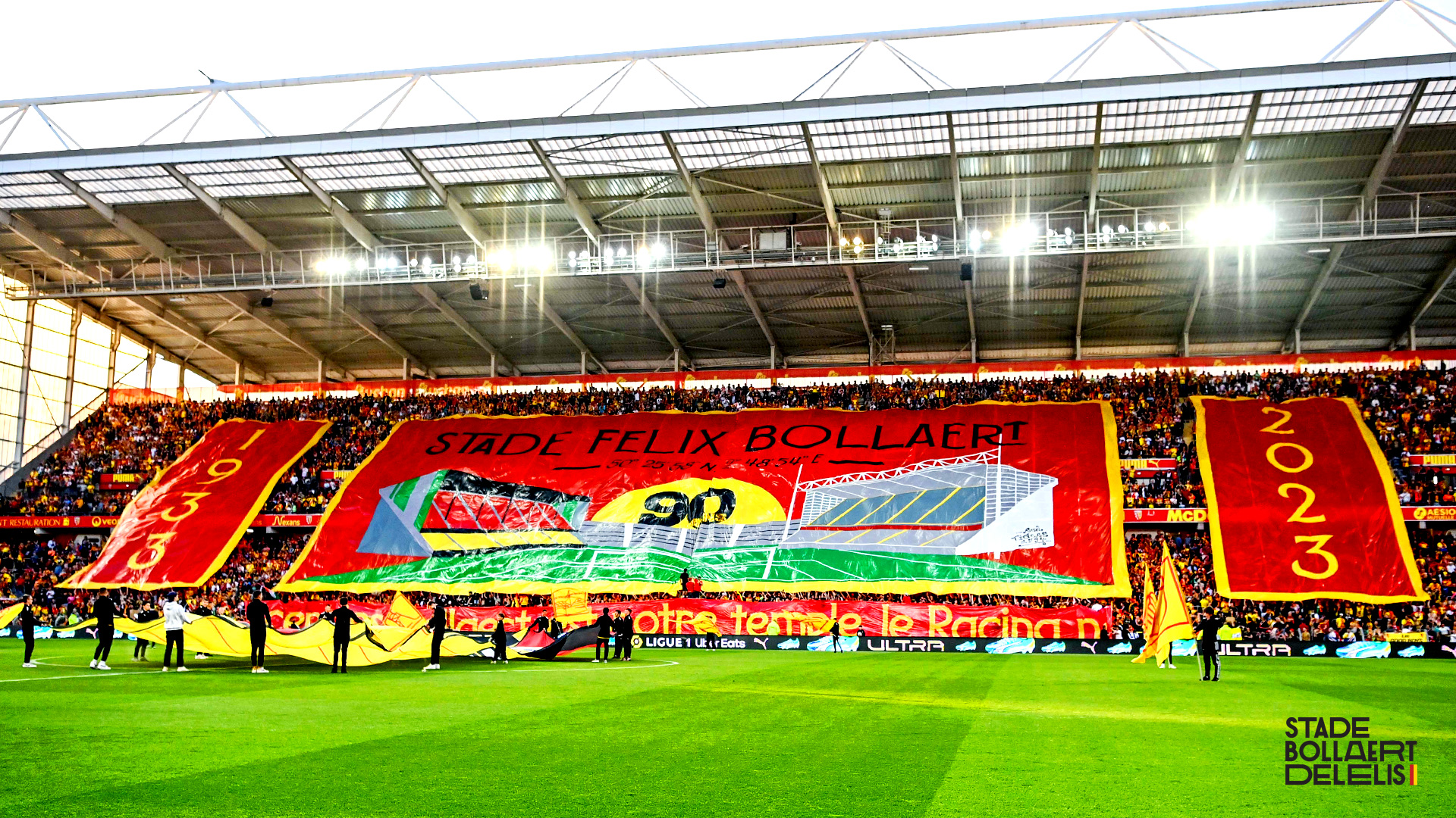 RC Lens 90 ans stade Bollaert-Delelis RC Lens 90 ans stade Bollaert-Delelis