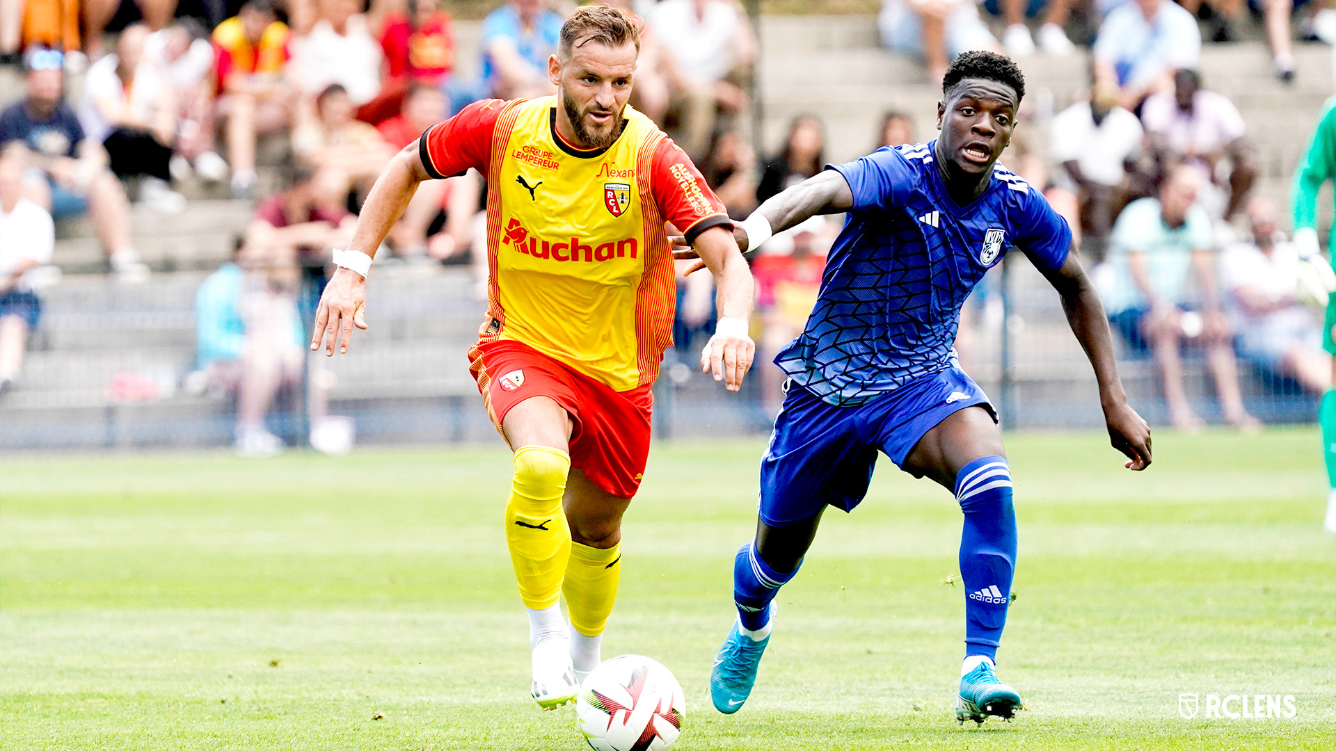 RC Lens 4-4 USL Dunkerque Jonathan Gradit RC Lens 4-4 USL Dunkerque Jonathan Gradit