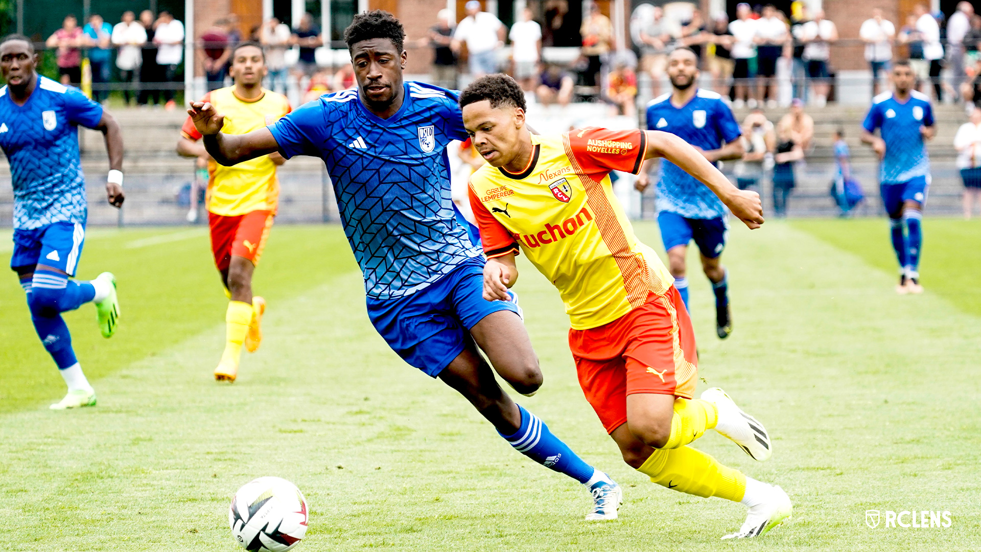 RC Lens 4-4 USL Dunkerque Ayanda Sishuba RC Lens 4-4 USL Dunkerque Ayanda Sishuba