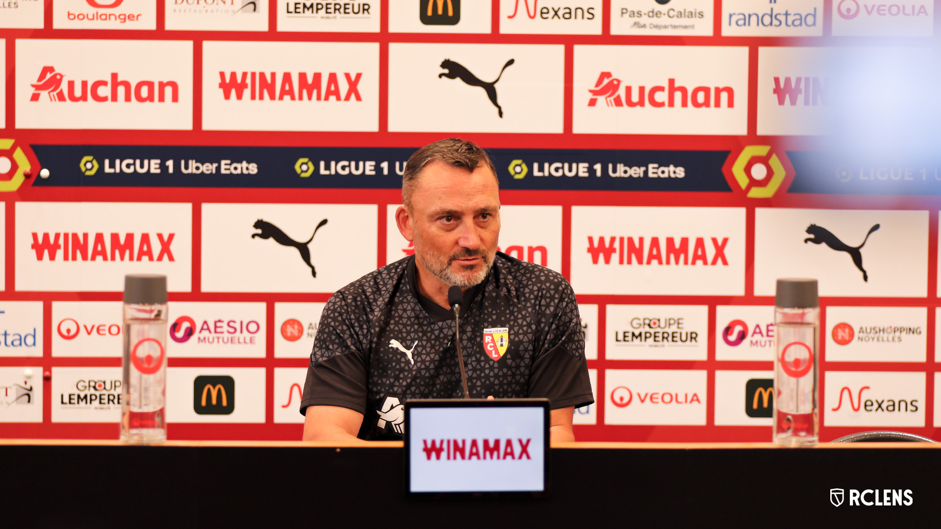 Avant Monaco-RC Lens : Franck Haise