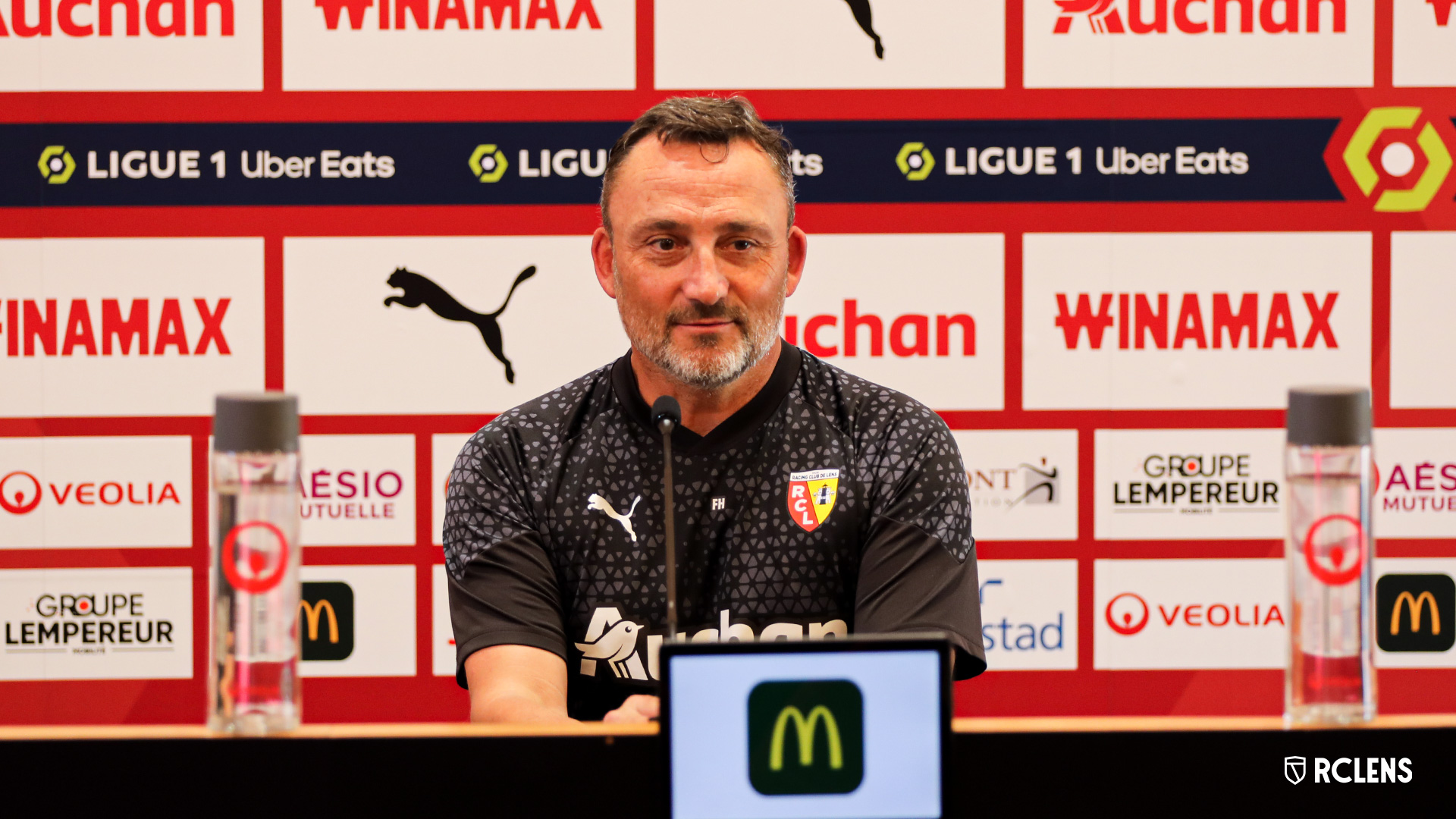 Avant RC Lens-FC Metz : Franck Haise Avant RC Lens-FC Metz : Franck Haise