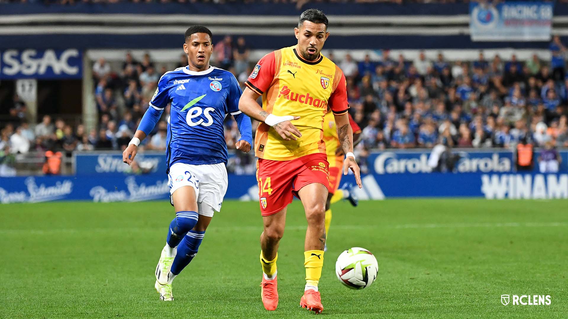 RC Strasbourg Alsace-RC Lens : Facundo Medina RC Strasbourg Alsace-RC Lens : Facundo Medina