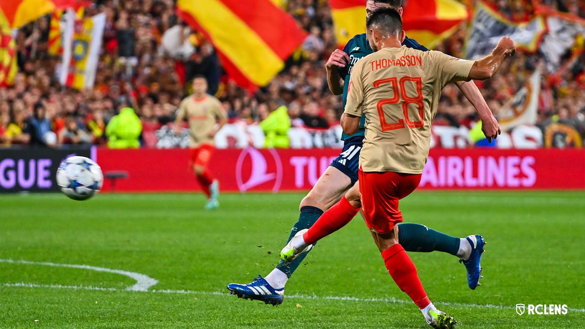 RC Lens-Arsenal : Adrien Thomasson