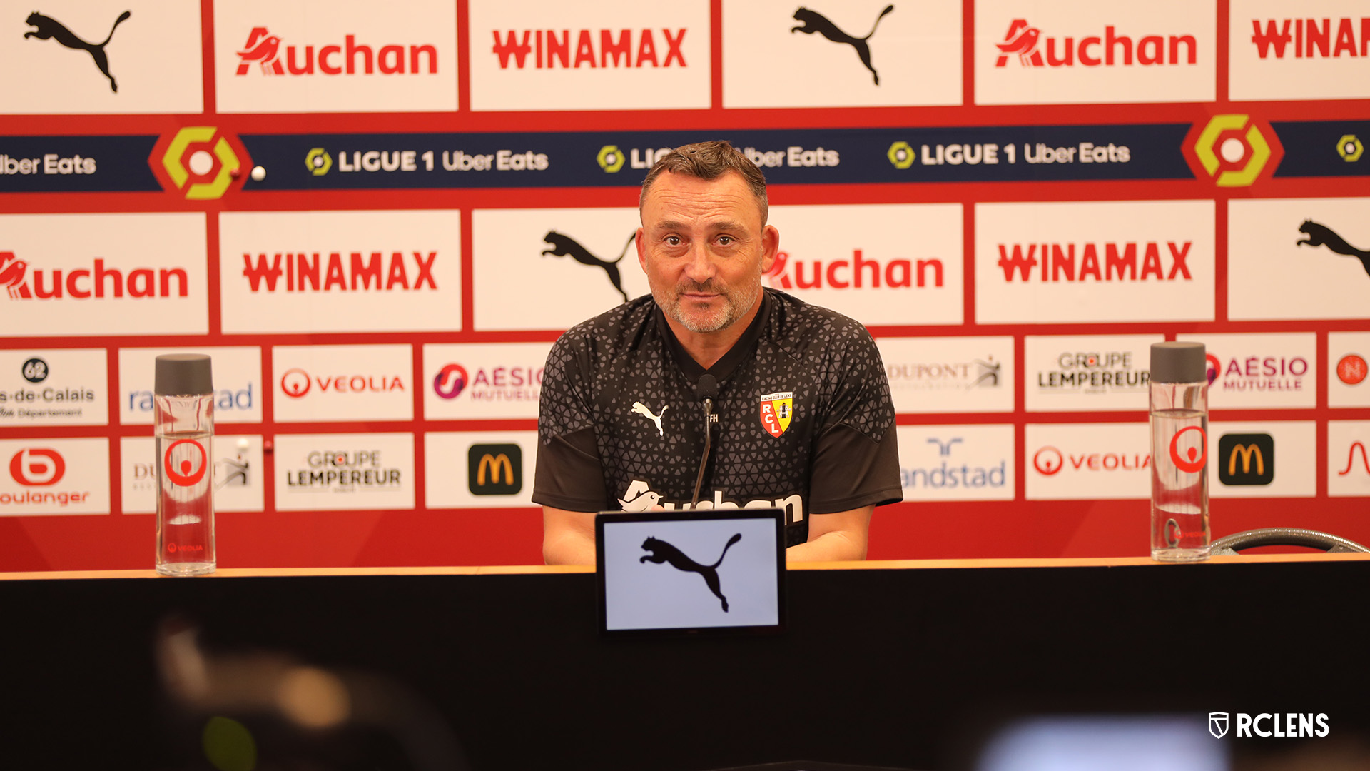 Avant RC Lens-LOSC Lille : Franck Haise