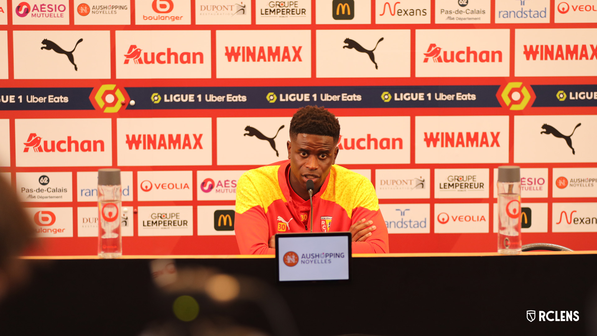 Avant RC Lens-LOSC Lille : Brice Samba