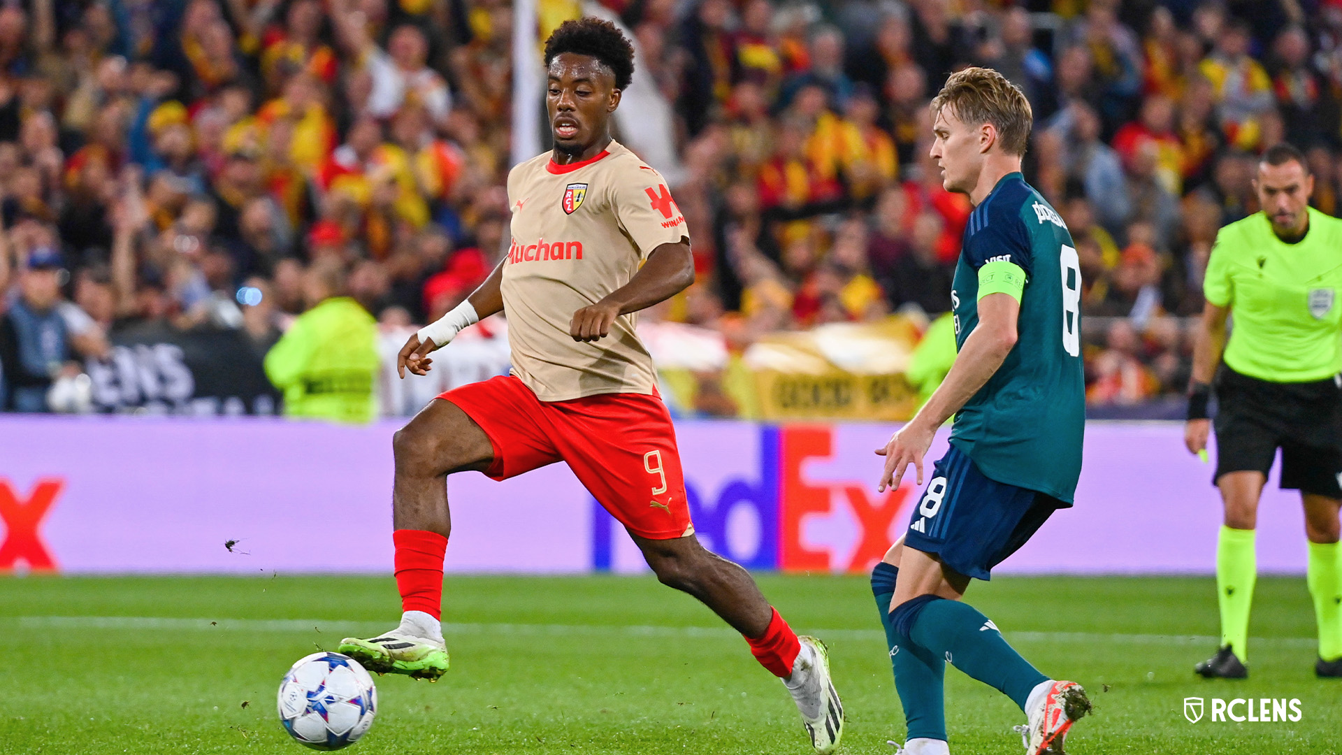 Elye Wahi Trophée Kopa RC Lens 2023 Elye Wahi Trophée Kopa RC Lens 2023