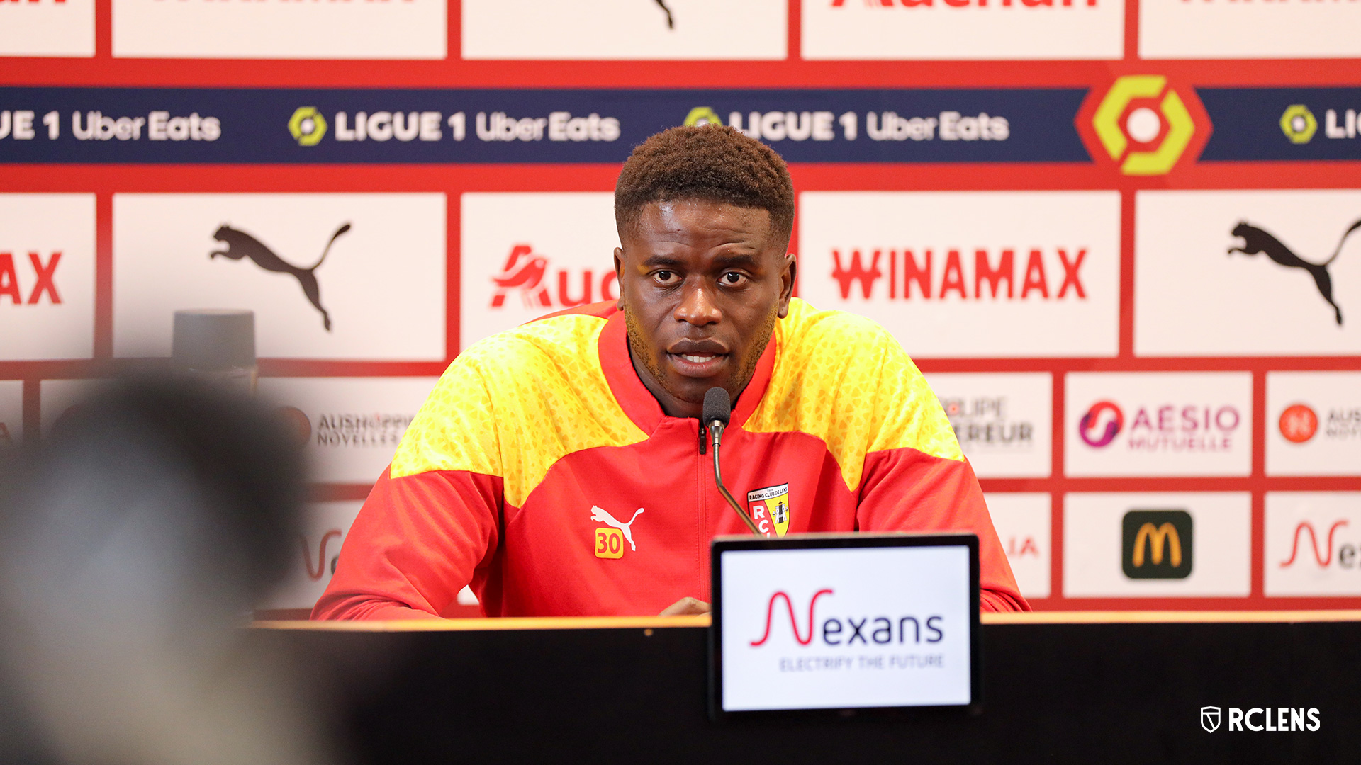 Avant RC Lens-Olympique de Marseille : Brice Samba Avant RC Lens-Olympique de Marseille : Brice Samba