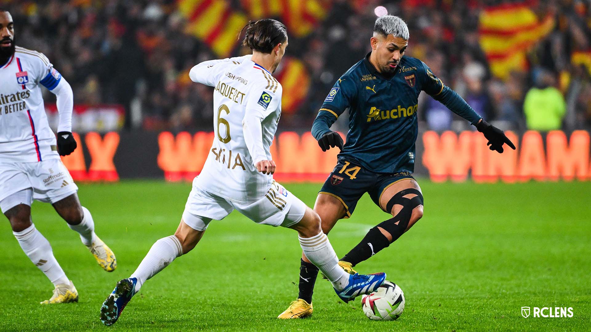 RC Lens-Olympique Lyonnais : Facundo Medina RC Lens-Olympique Lyonnais : Facundo Medina
