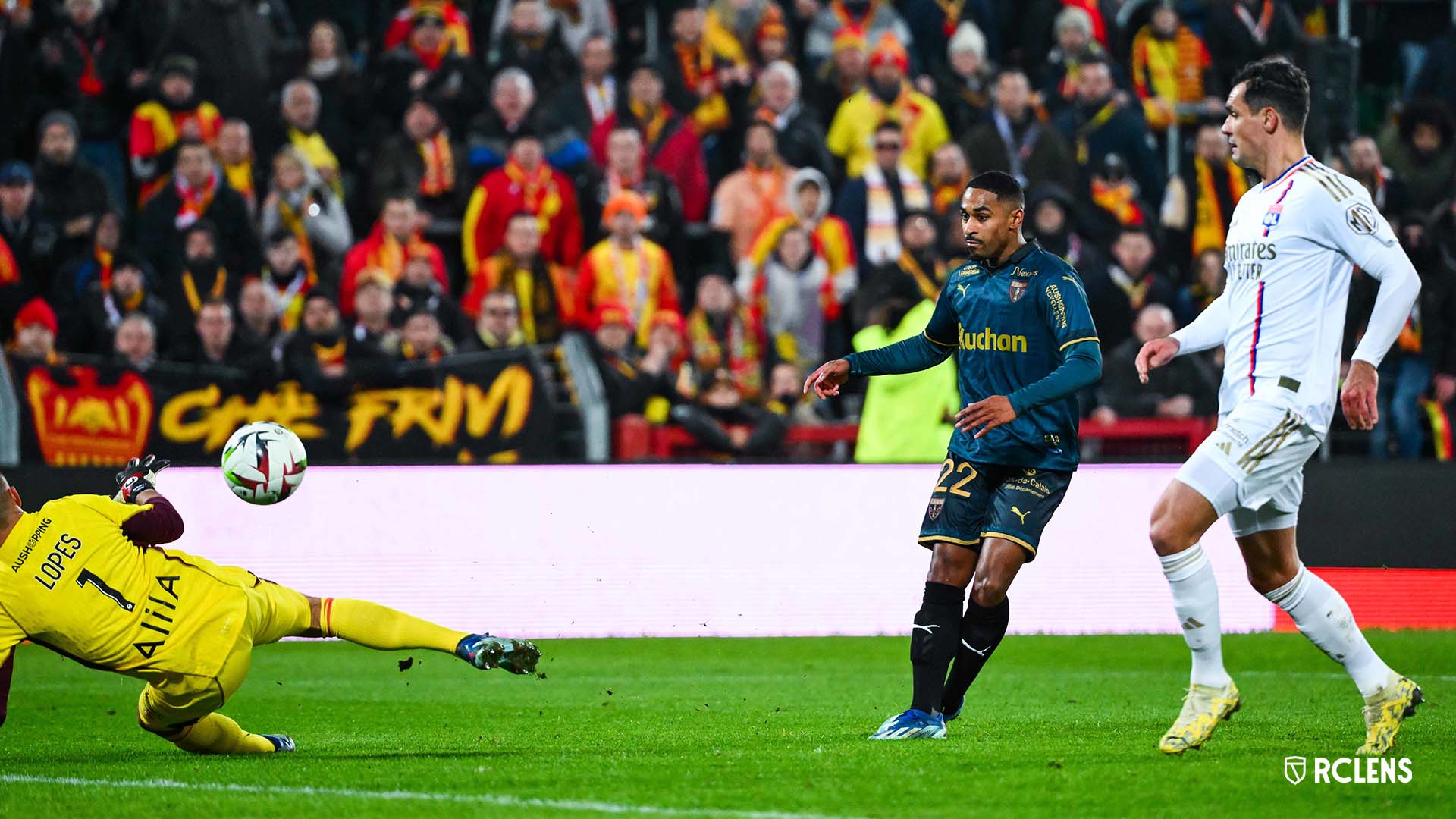 RC Lens-Olympique Lyonnais : Wesley Saïd RC Lens-Olympique Lyonnais : Wesley Saïd