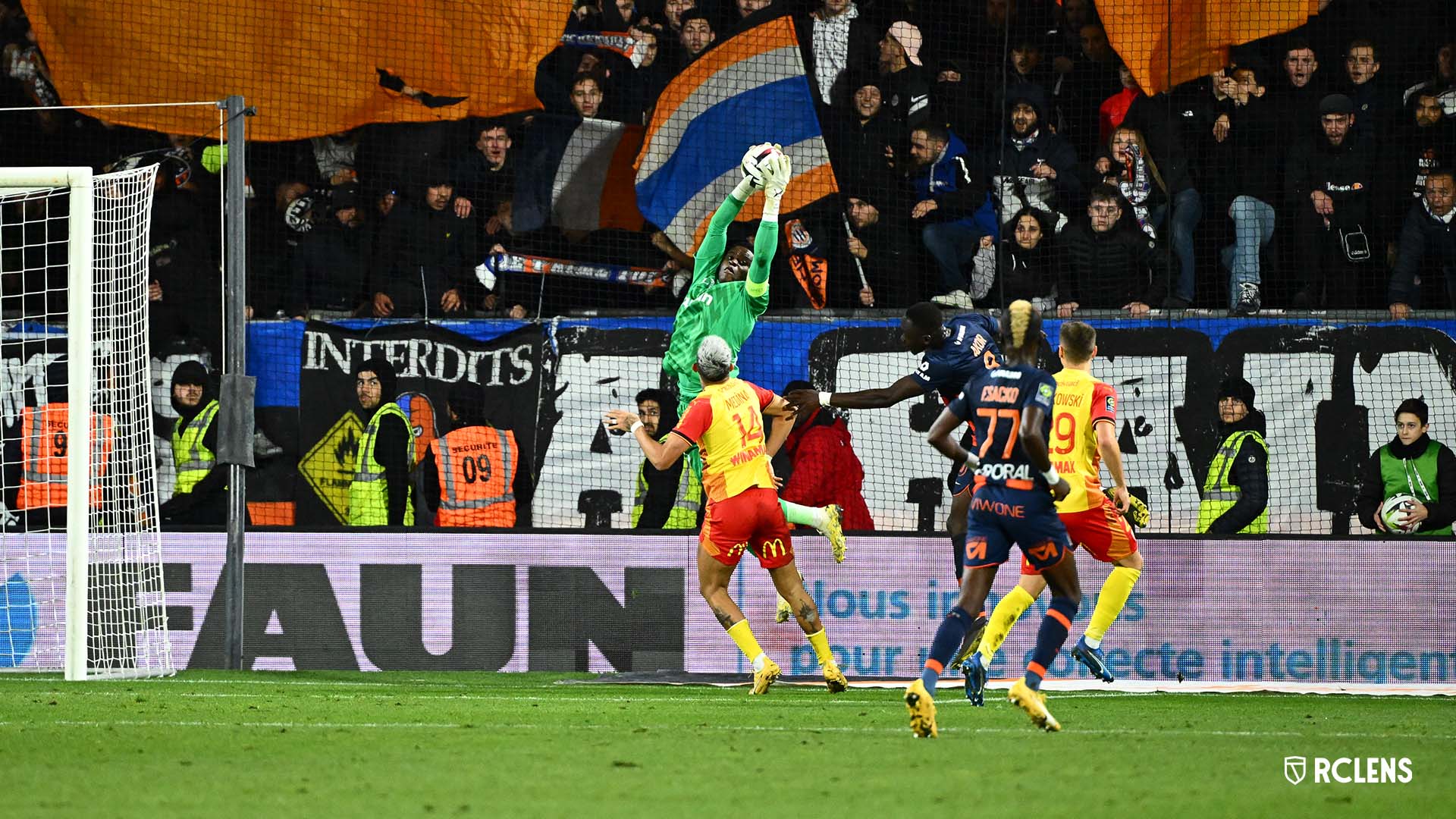 Montpellier HSC-RC Lens : Brice Samba Montpellier HSC-RC Lens : Brice Samba