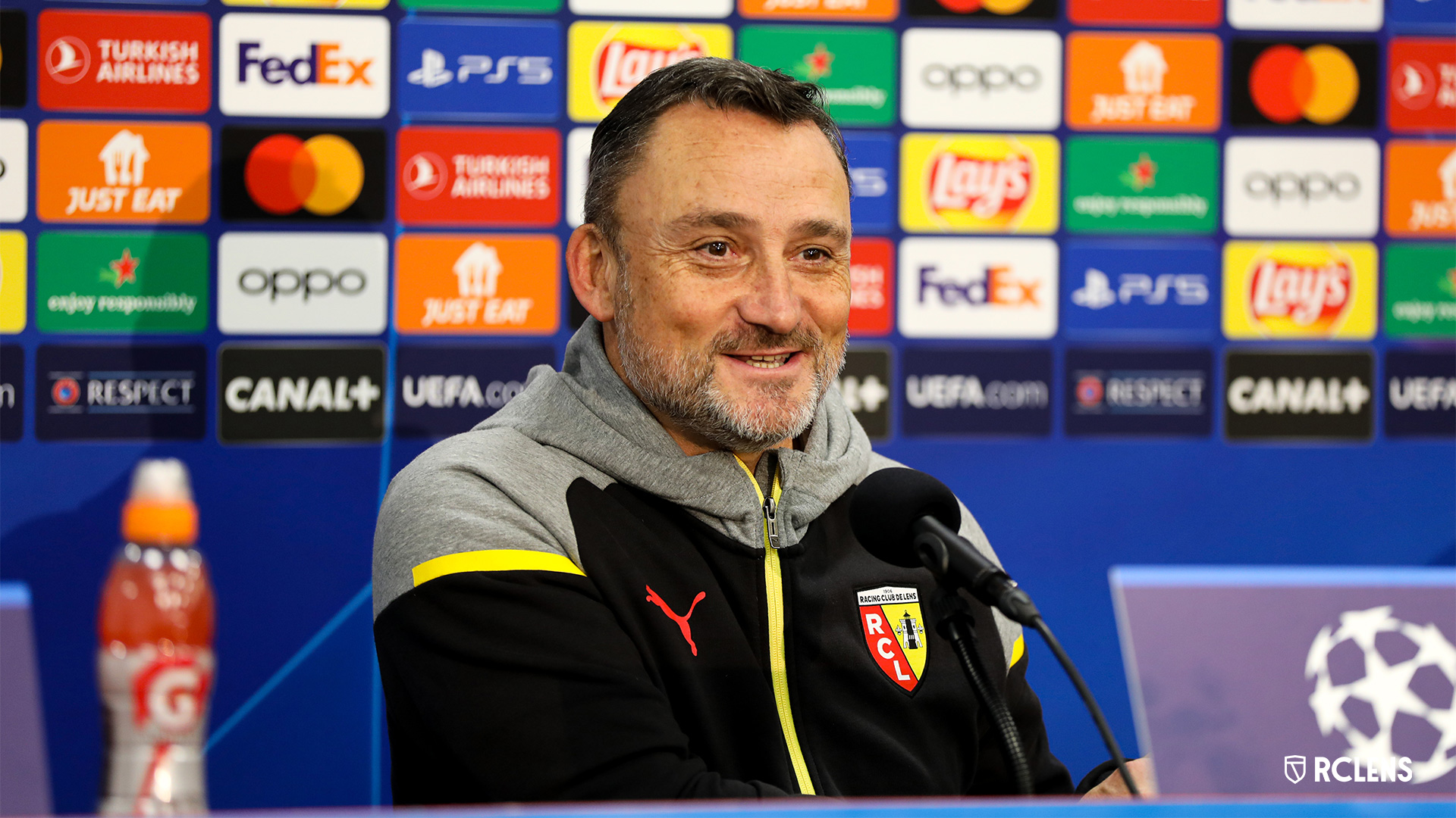 Avant RC Lens-Séville FC : Franck Haise Avant RC Lens-Séville FC : Franck Haise