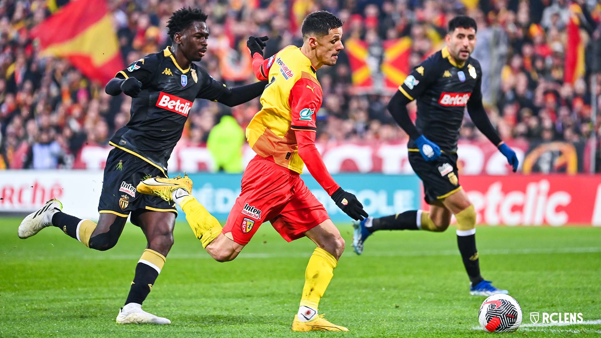 RC Lens-AS Monaco : Florian Sotoca RC Lens-AS Monaco : Florian Sotoca