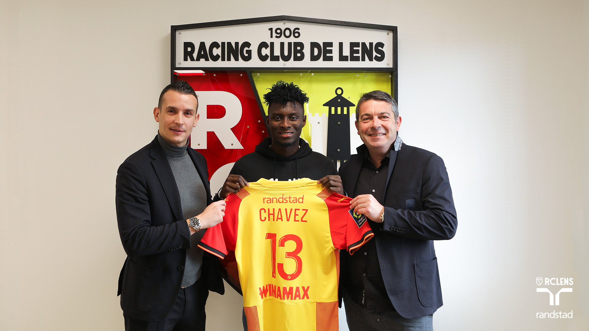 Jhoanner Chavez mercato RC Lens Arnaud Pouille Frédéric Hébert Jhoanner Chavez mercato RC Lens Arnaud Pouille Frédéric Hébert