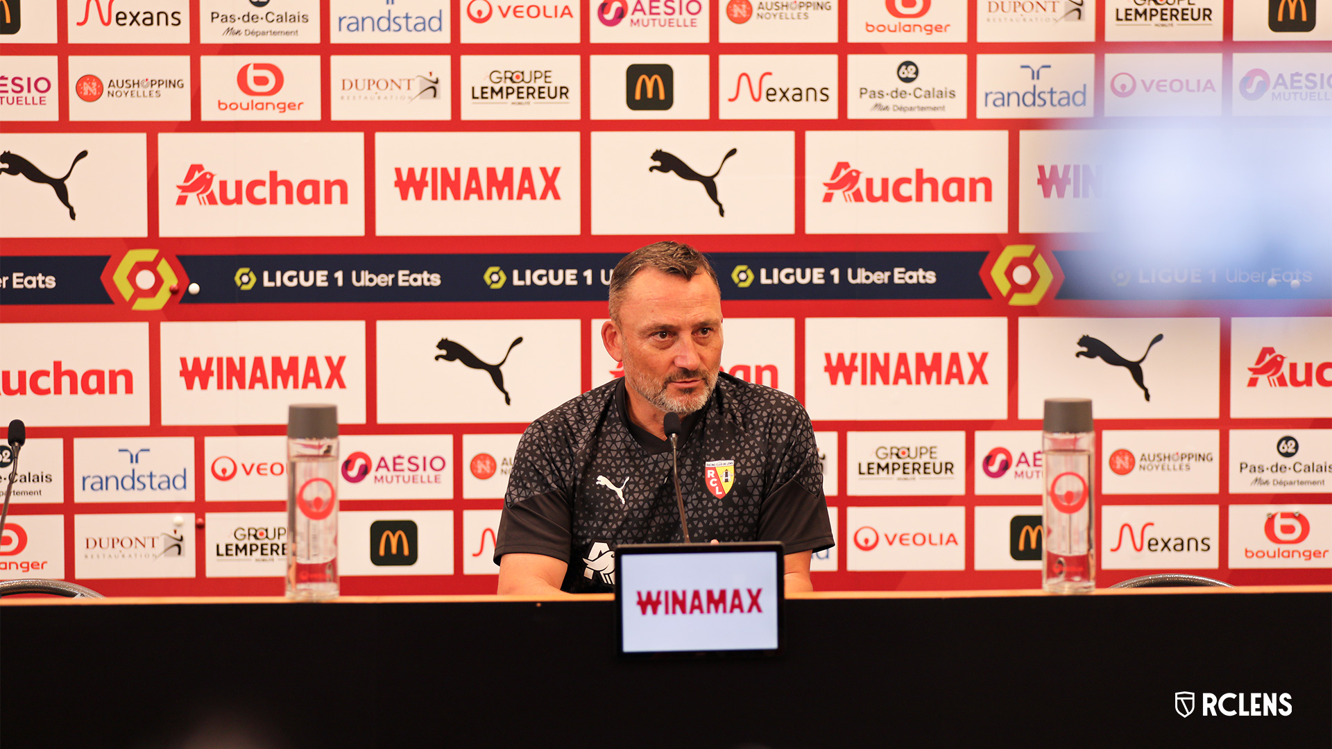 Avant RC Lens-AS Monaco : Franck Haise Avant RC Lens-AS Monaco : Franck Haise