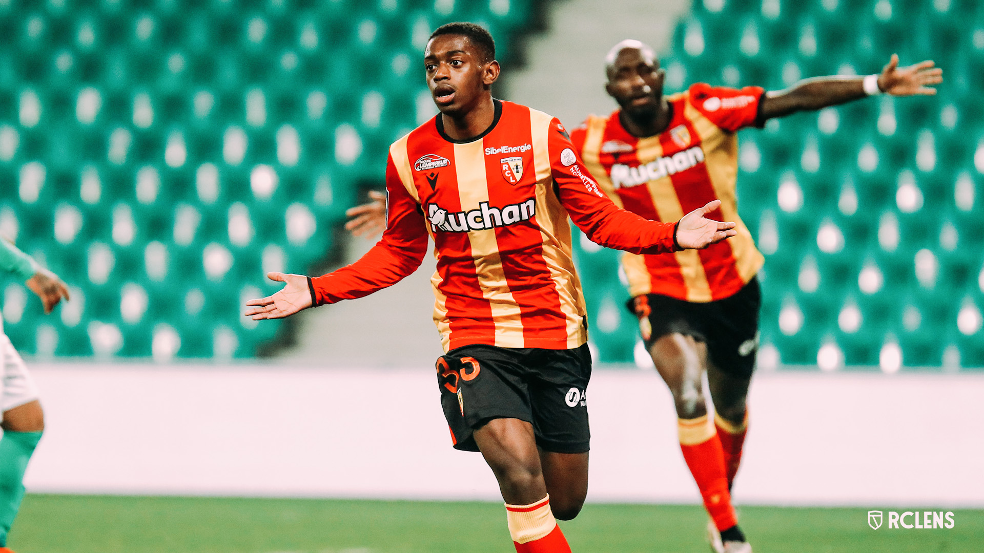 David Pereira da Costa RC Lens 100e match Saint-Etienne 2021 David Pereira da Costa RC Lens 100e match Saint-Etienne 2021