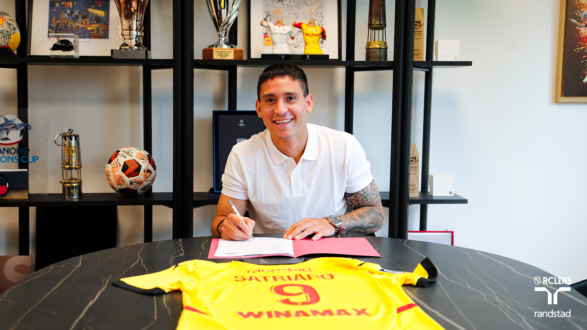 Martin Satriano, le compatible : RC Lens Martin Satriano, le compatible : RC Lens