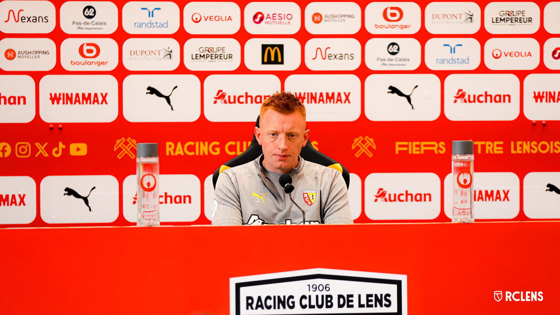 AS Monaco-RC Lens Conférence de presse Will Still AS Monaco-RC Lens Conférence de presse Will Still