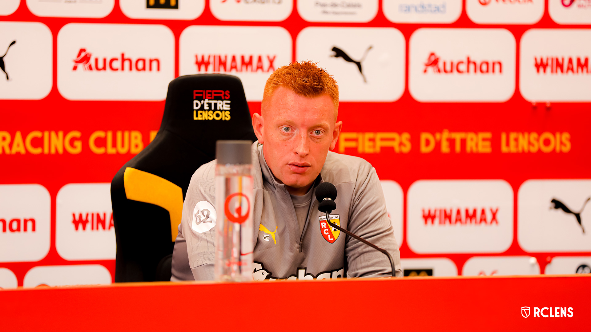conférence de presse Strasbourg-Lens Will Still conférence de presse Strasbourg-Lens Will Still