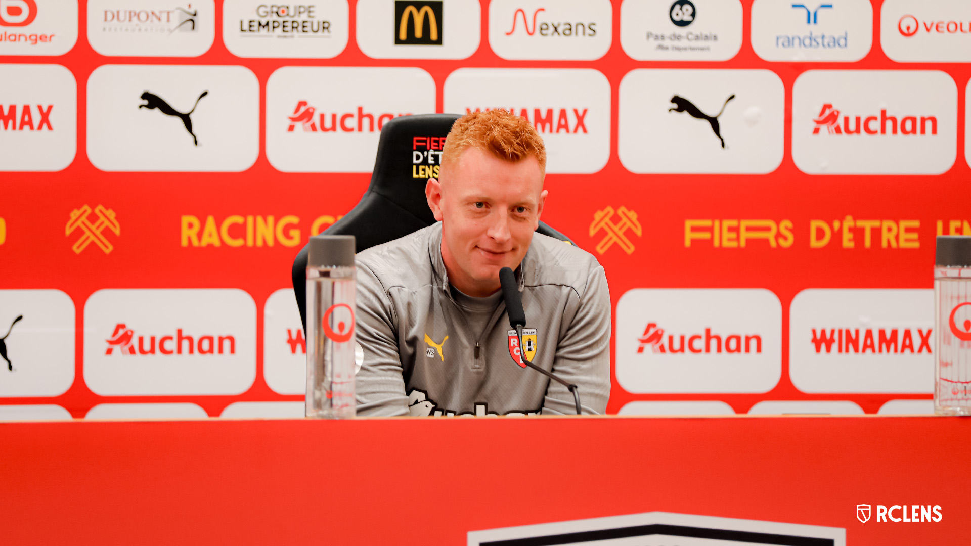 Avant RC Lens-FC Nantes Will Still Conférence de presse Avant RC Lens-FC Nantes Will Still Conférence de presse