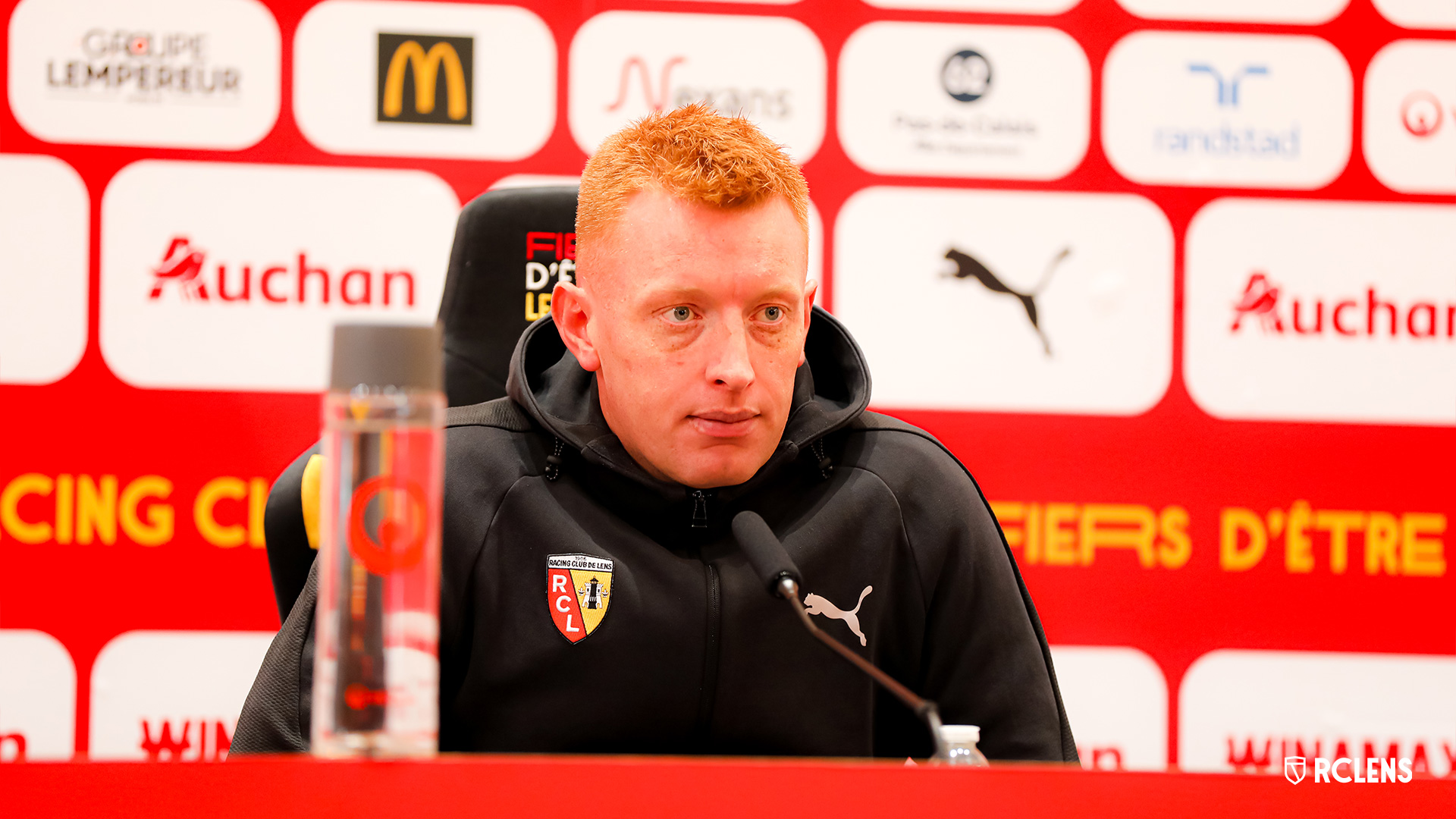 COVER Conférence de presse RC Lens Paris SG 32es de finale de Coupe de France Will Still COVER Conférence de presse RC Lens Paris SG 32es de finale de Coupe de France Will Still