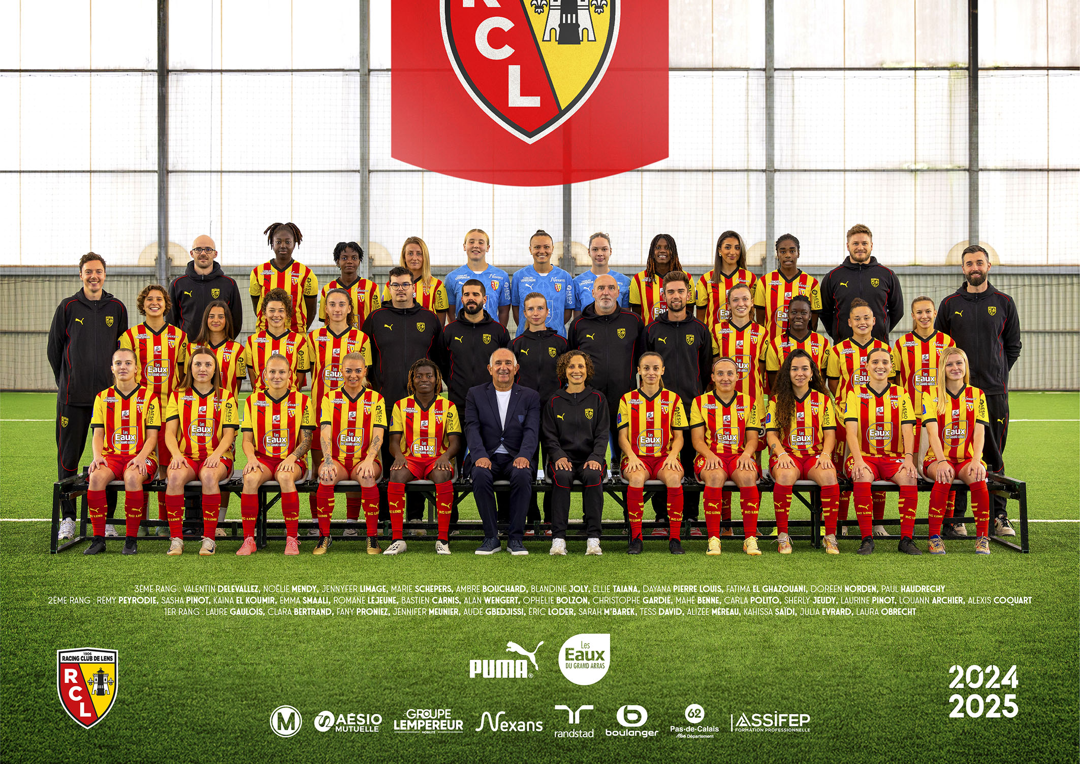 RC Lens Féminin saison 2024/2025 RC Lens Féminin saison 2024/2025