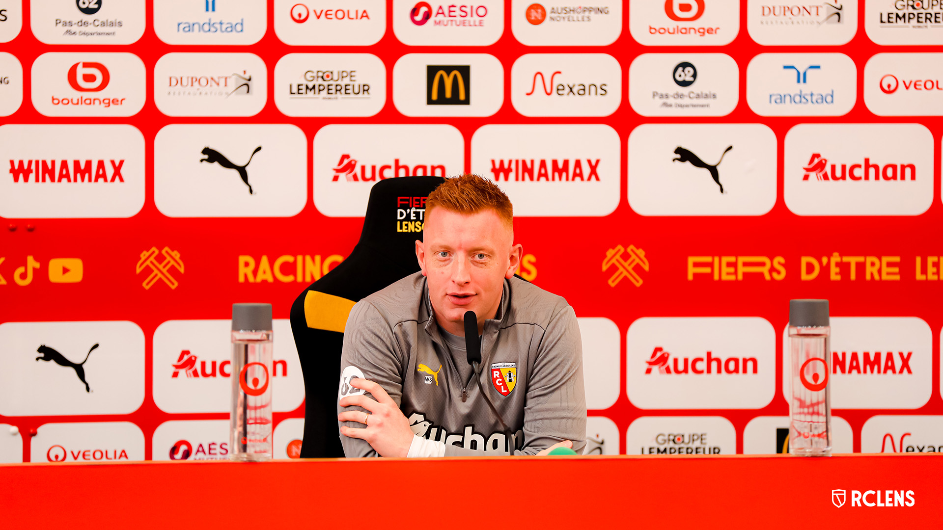 Montpellier RC Lens Conférence de presse Will Still Montpellier RC Lens Conférence de presse Will Still