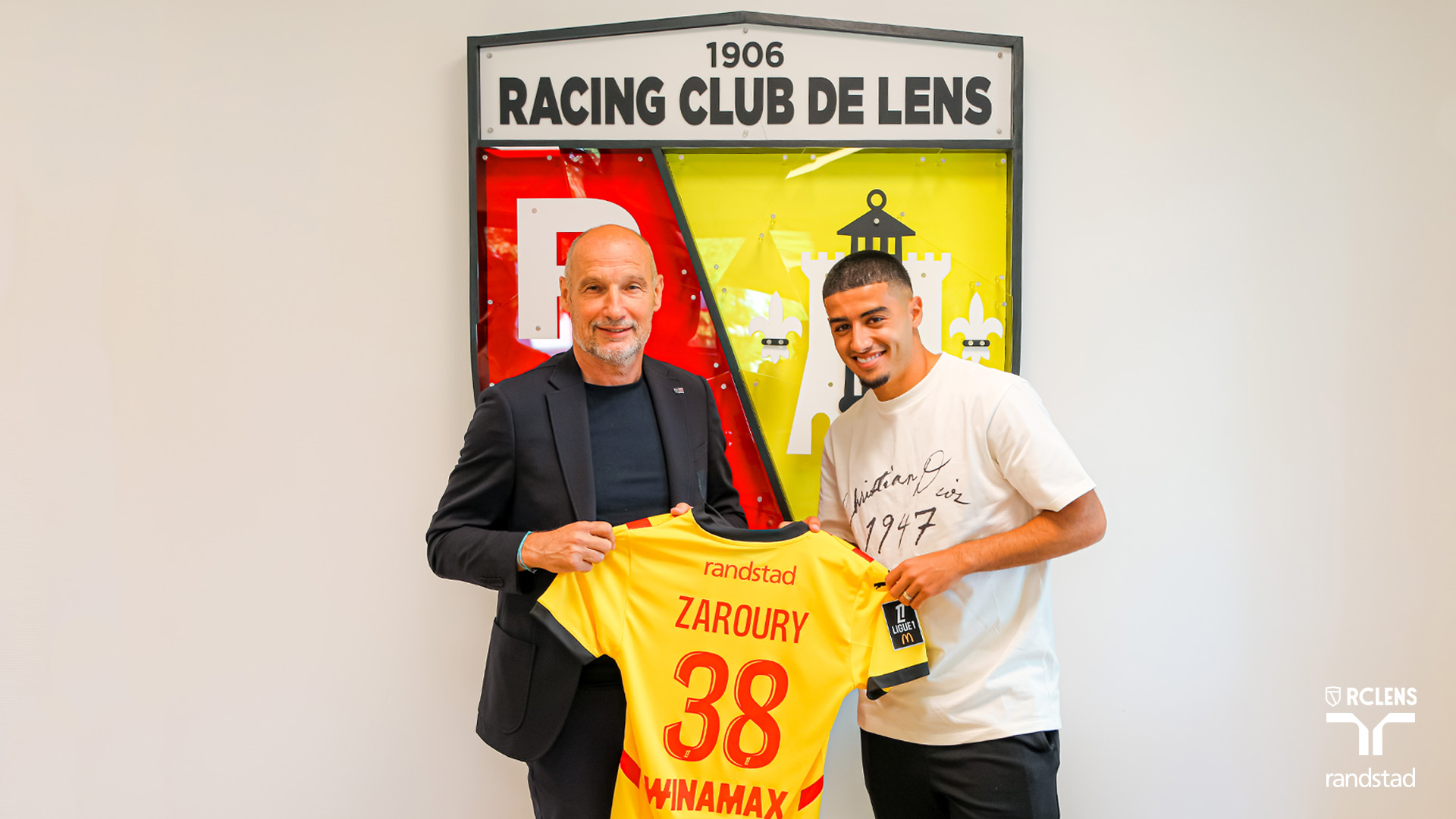 Anass Zaroury RC Lens Mercato Anass Zaroury RC Lens Mercato