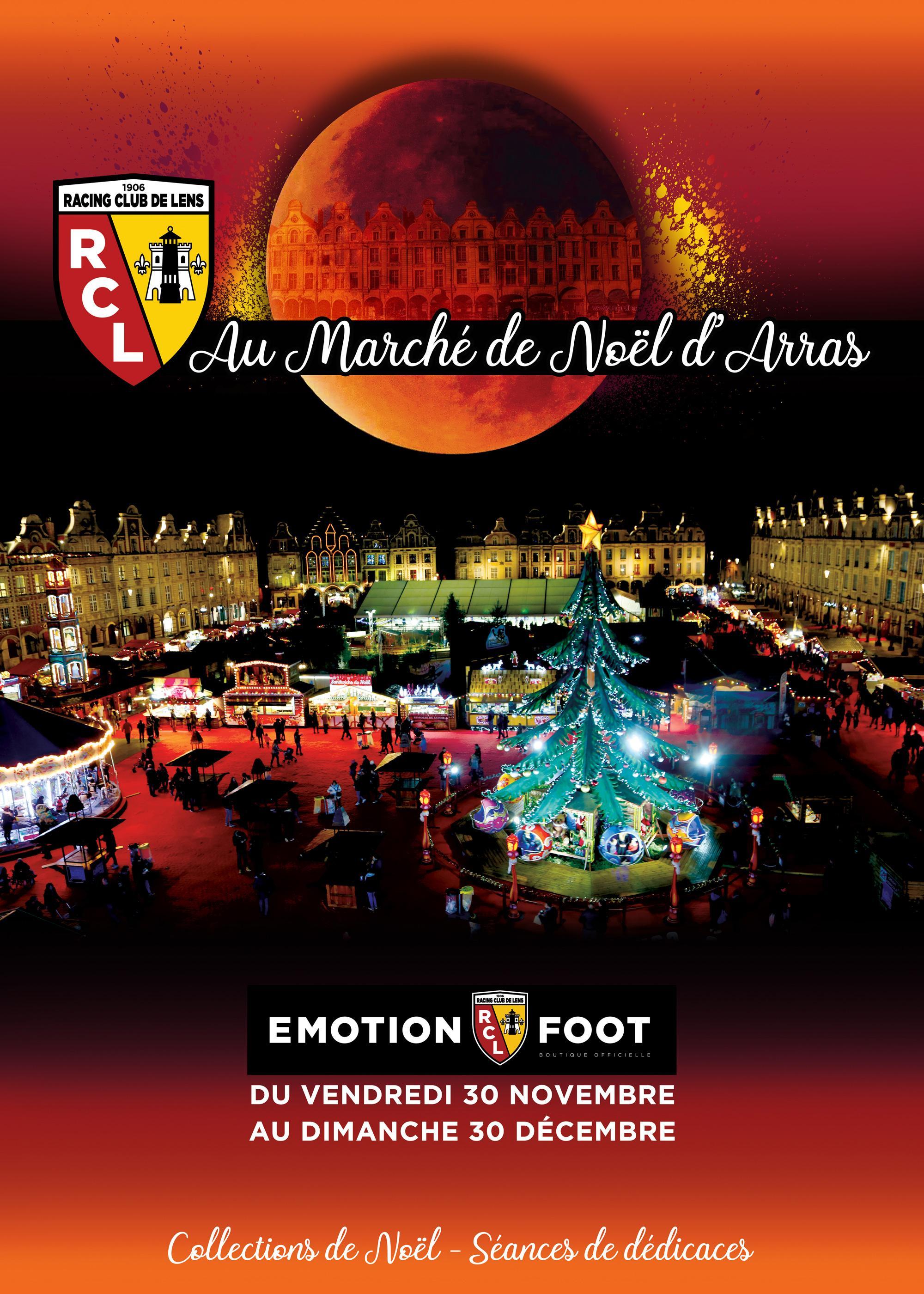 Emotion Foot au Marché de Noël d'Arras