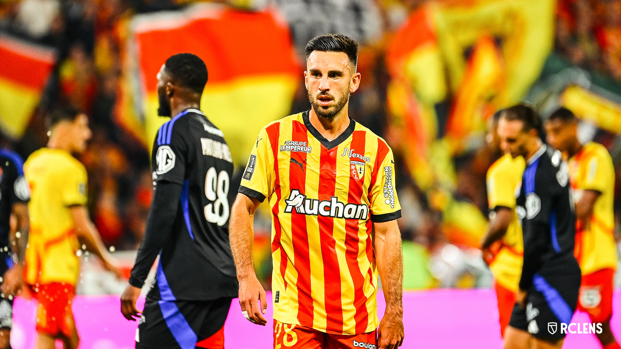 RC Lens-Olympique Lyonnais : Adrien Thomasson RC Lens-Olympique Lyonnais : Adrien Thomasson
