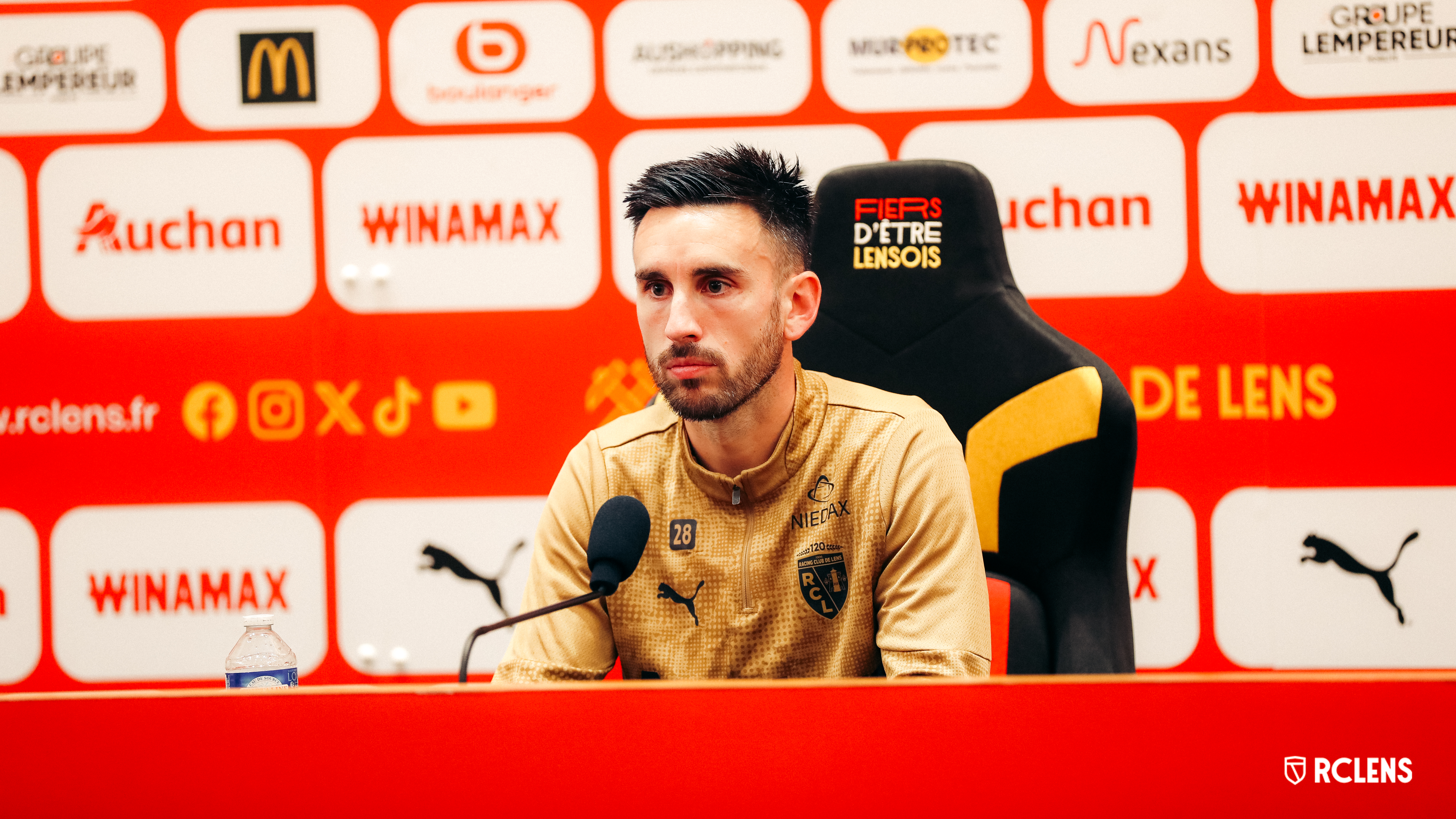 conf Toulouse FC-RC Lens Adrien Thomasson