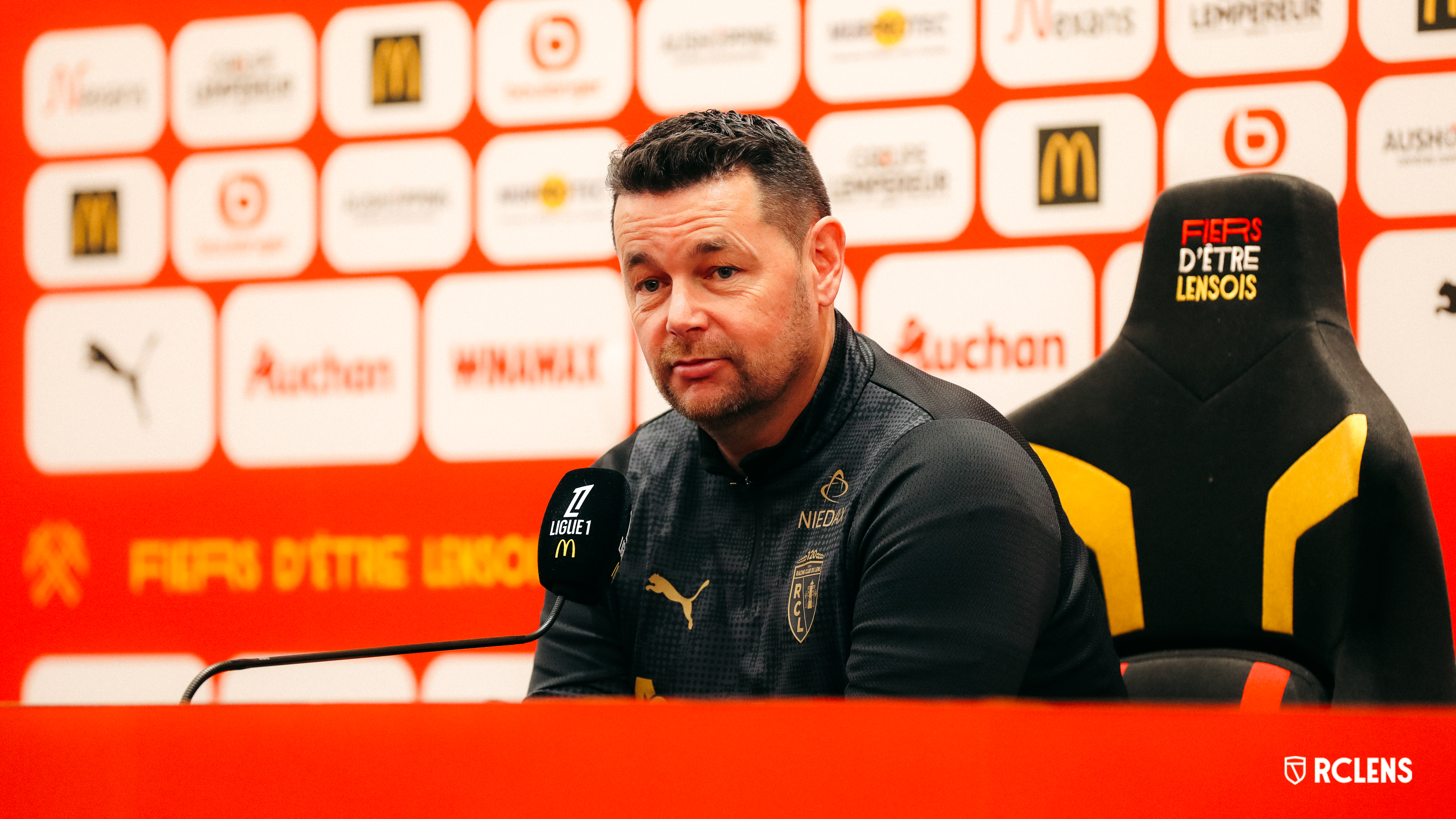 jour de conf RC Lens-Havre AC : Pierre Sage
