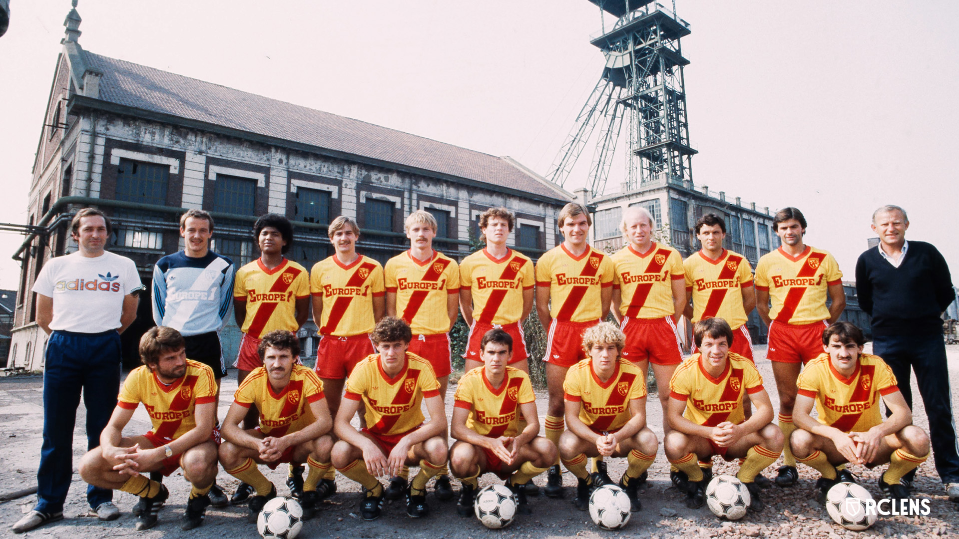 RC Lens Présentation Photo Officielle 1982-1983 RC Lens Présentation Photo Officielle 1982-1983