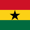 Ghana drapeau