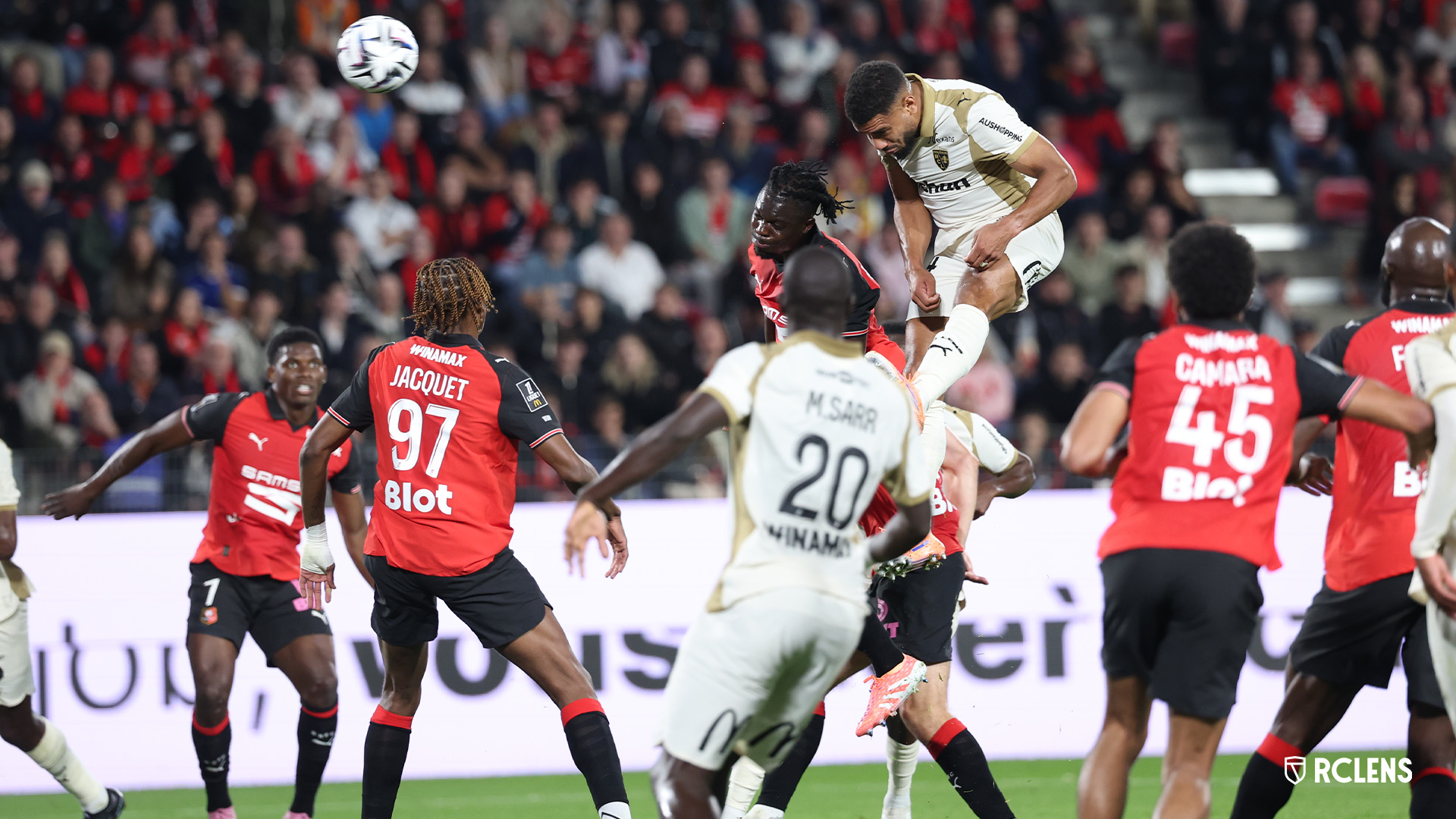 stade rennais rc lens après match 