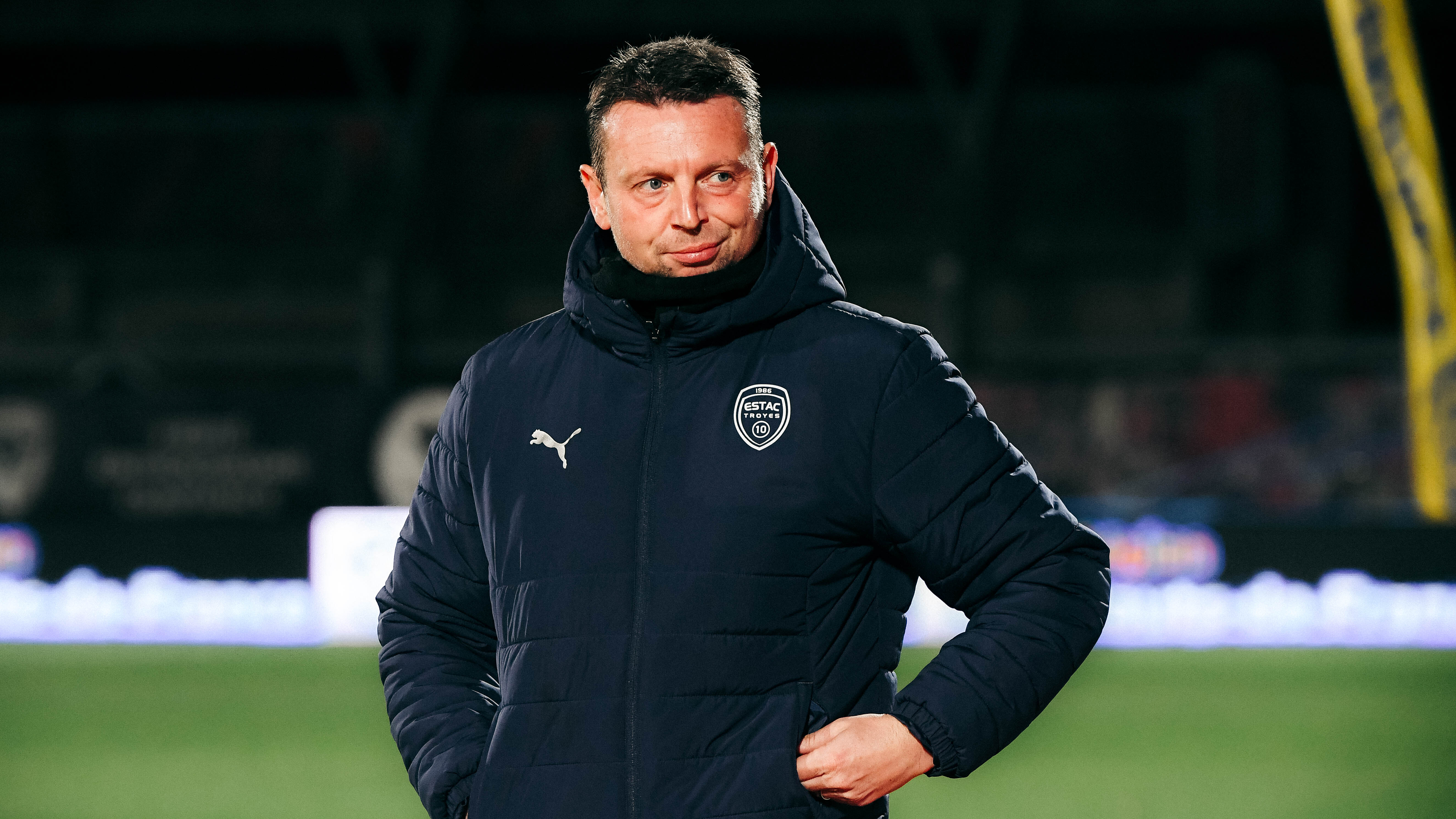 à la lampe estac troyes-rc lens : Stéphane Dumont