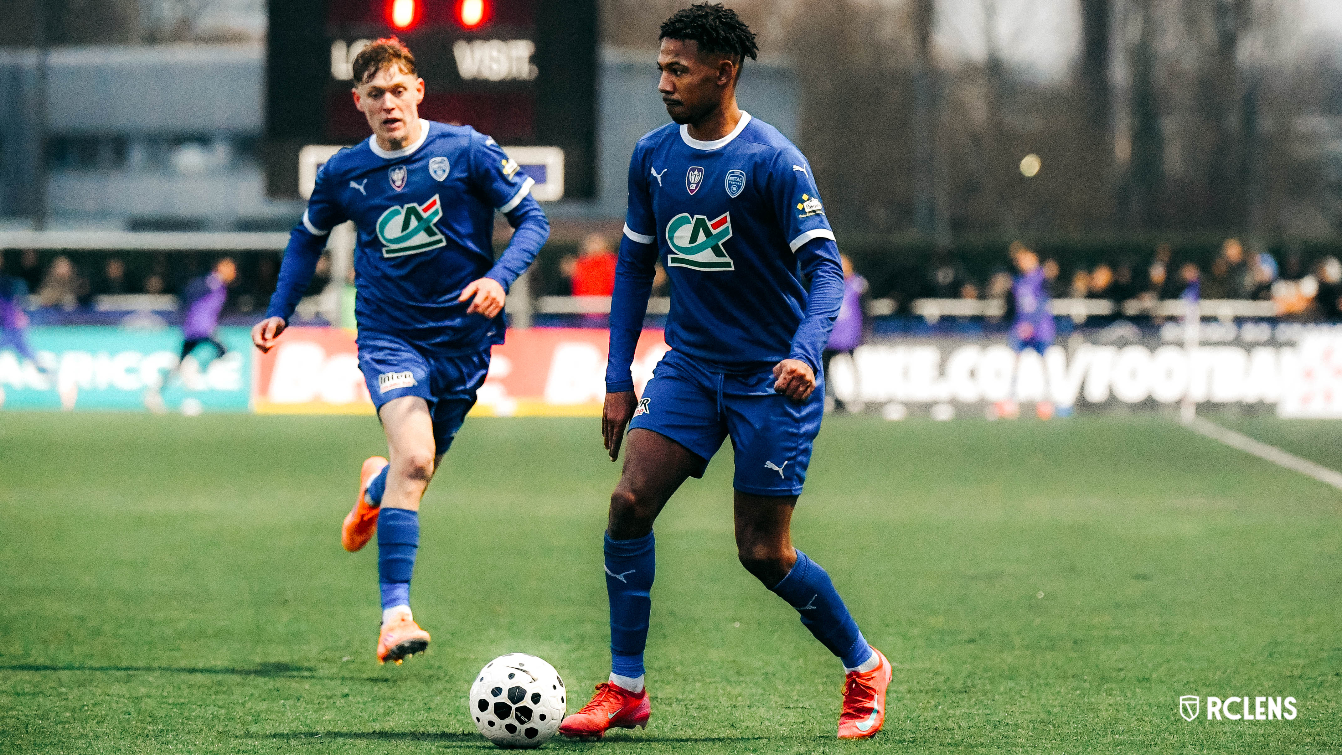 avant-match ESTAC Troyes-RC Lens ! Tawfik Bentayeb
