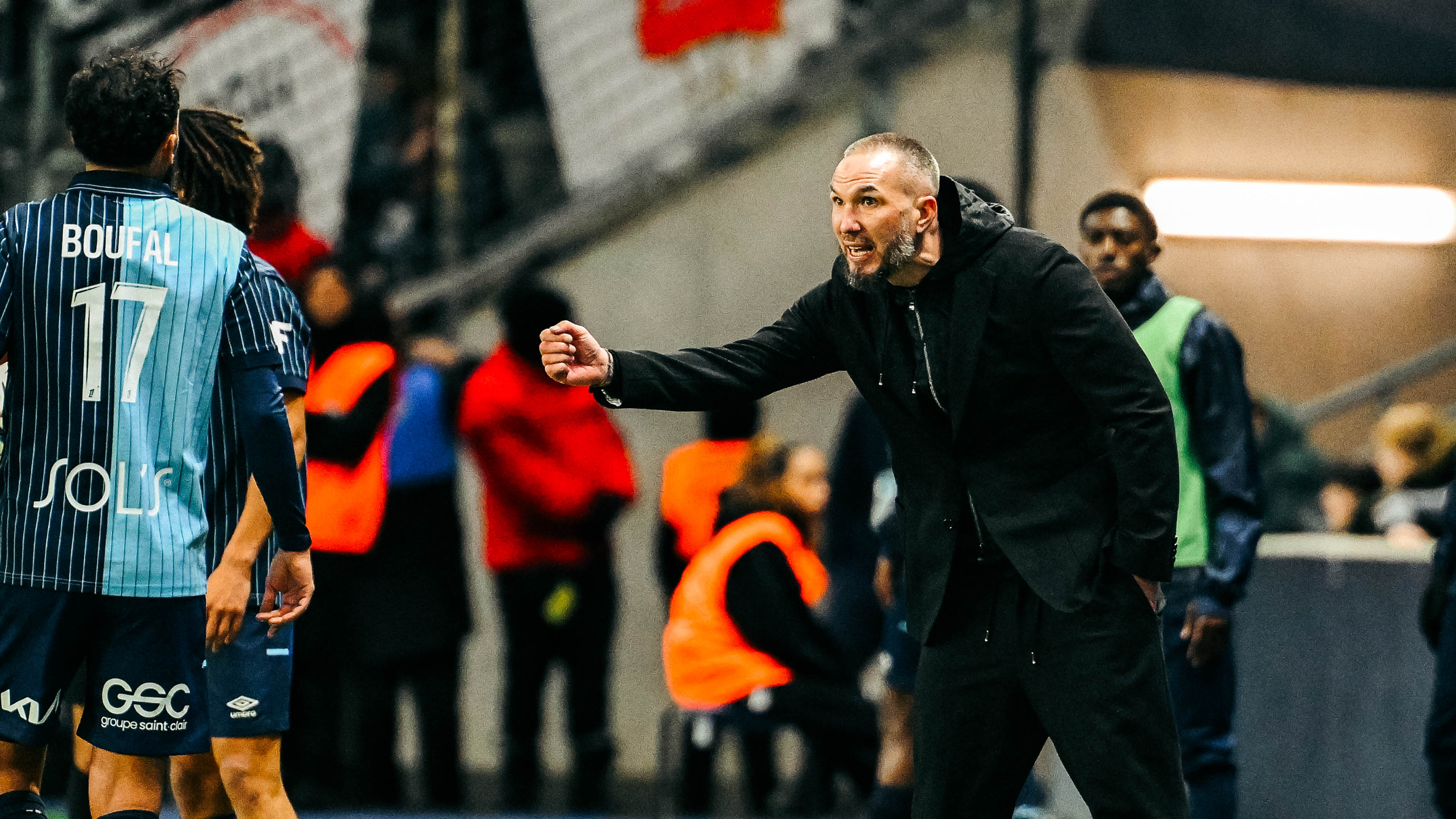 avant-match RC Lens-Havre AC : Didier Digard