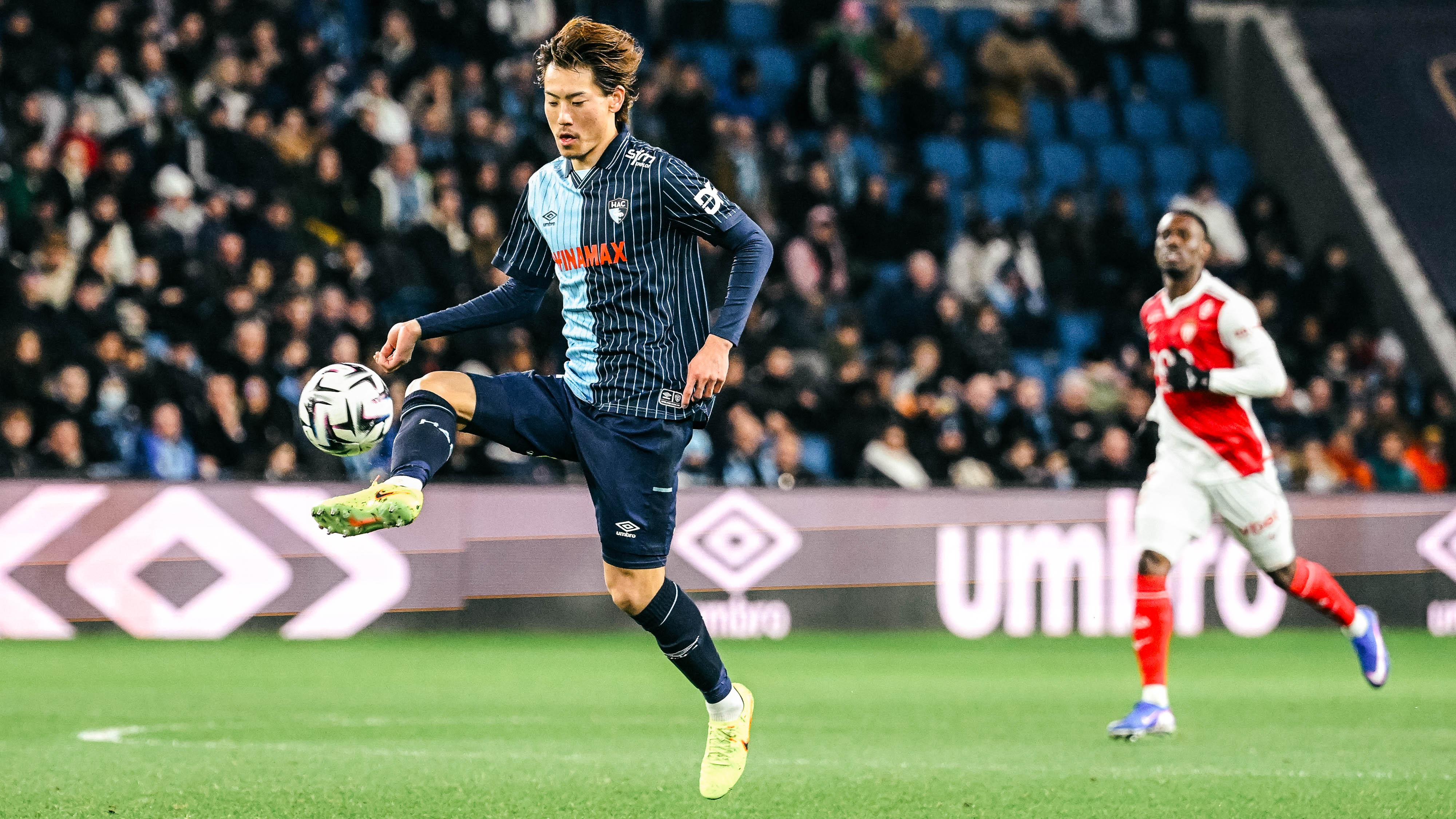 avant-match RC Lens-Havre AC : Ayumu Seko