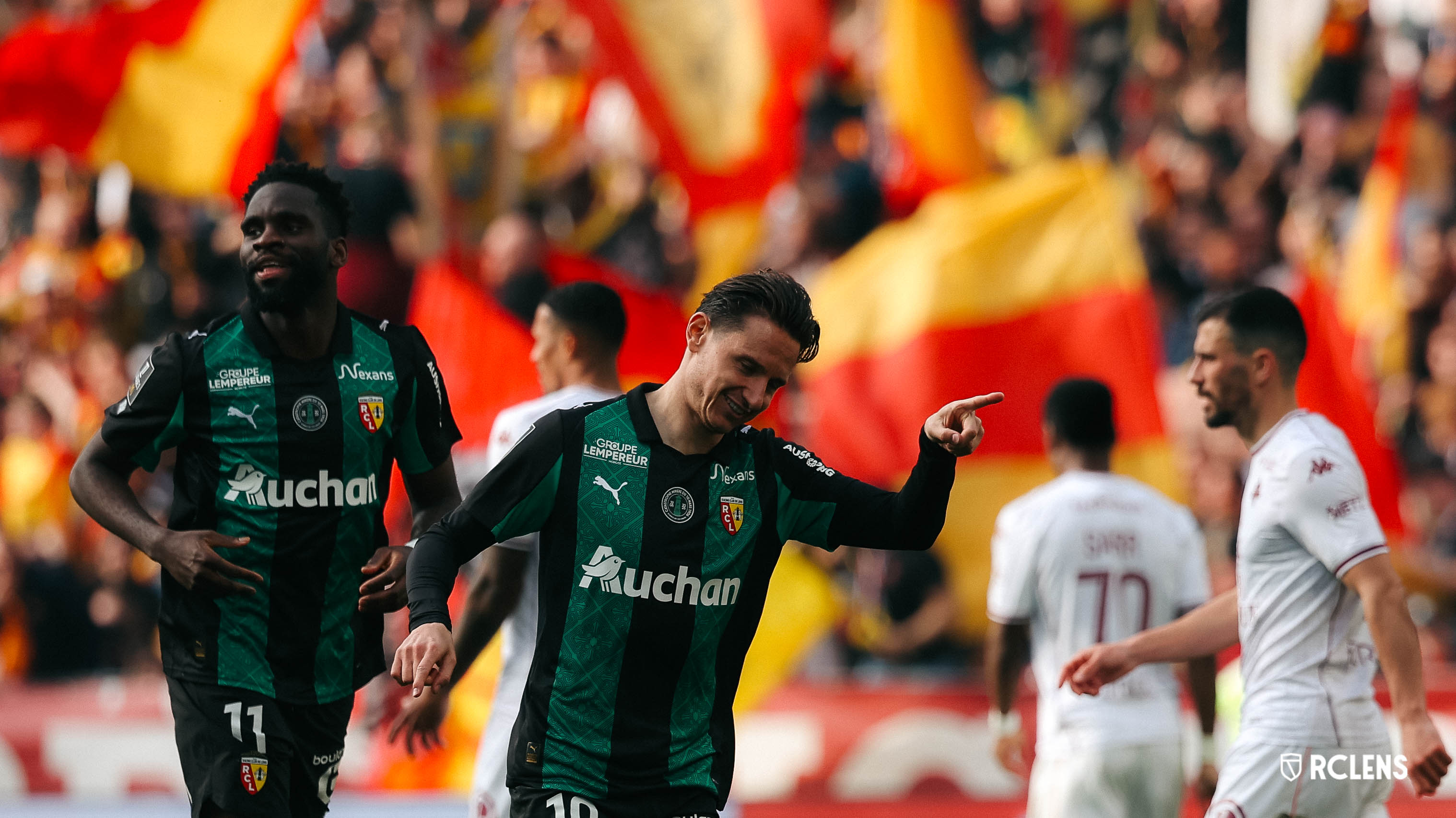 le houilleur RC Lens-FC Metz : joie collective