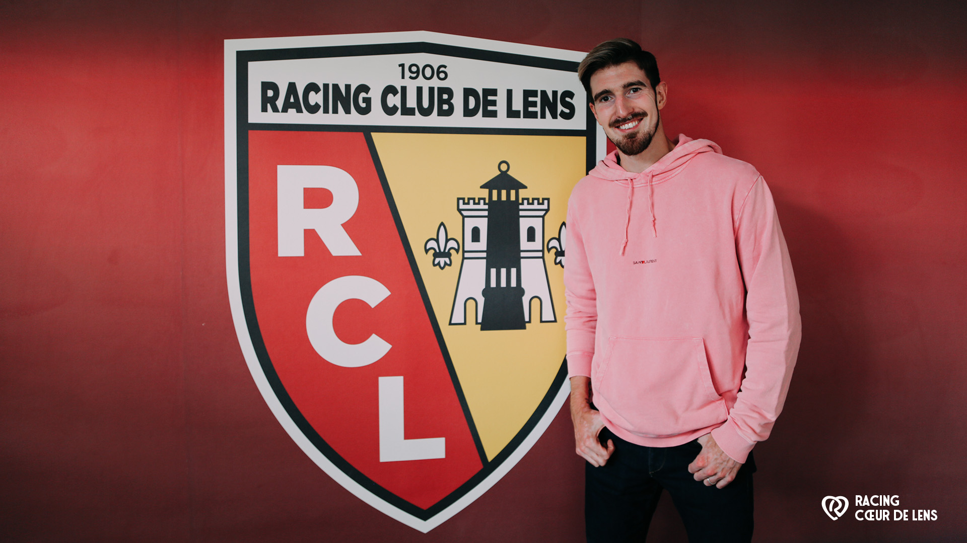RC Lens Racing Coeur de Lens Ambassadeur Nando de Colo RC Lens Racing Coeur de Lens Ambassadeur Nando de Colo